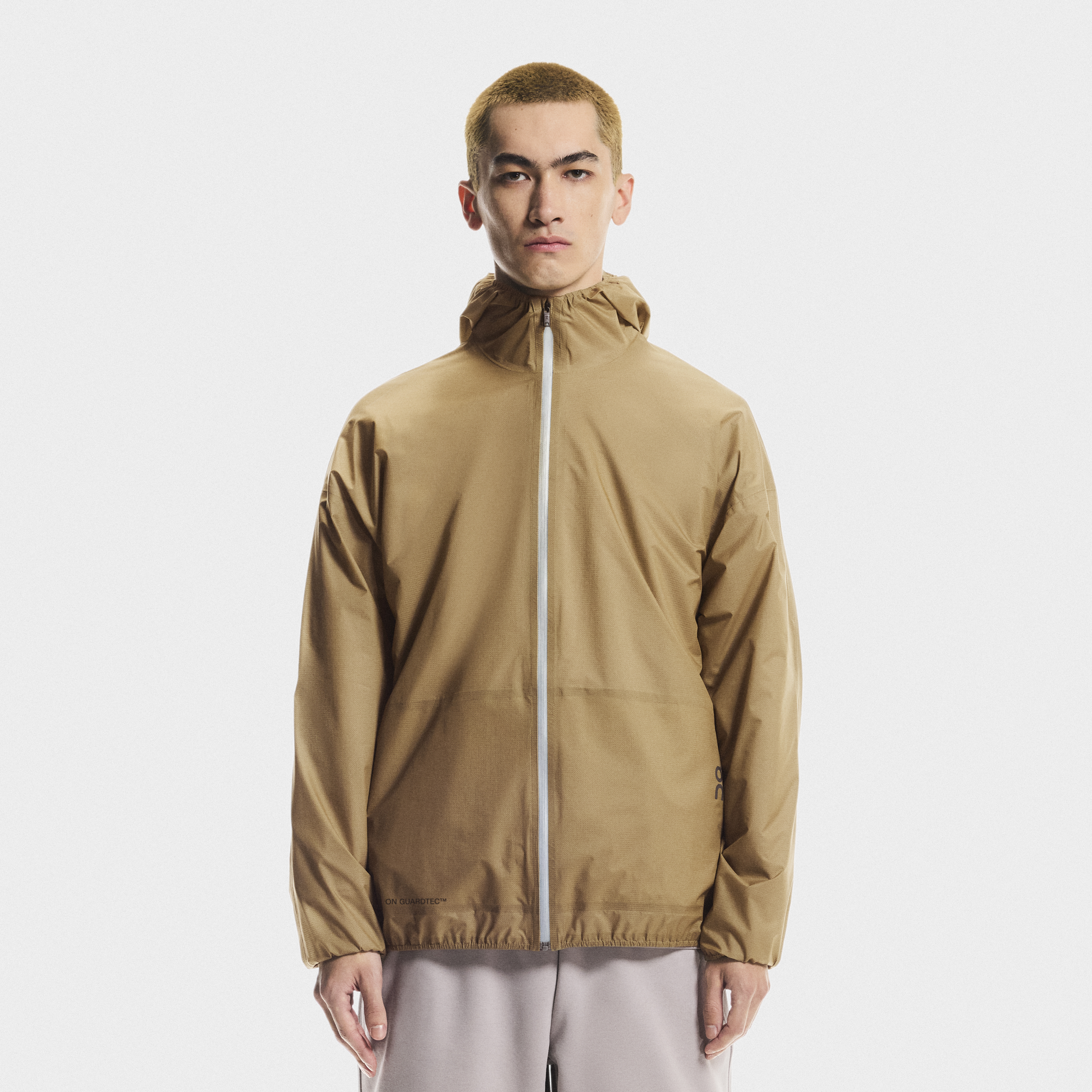 Explore Lightweight Waterproof Jacket in Chai
