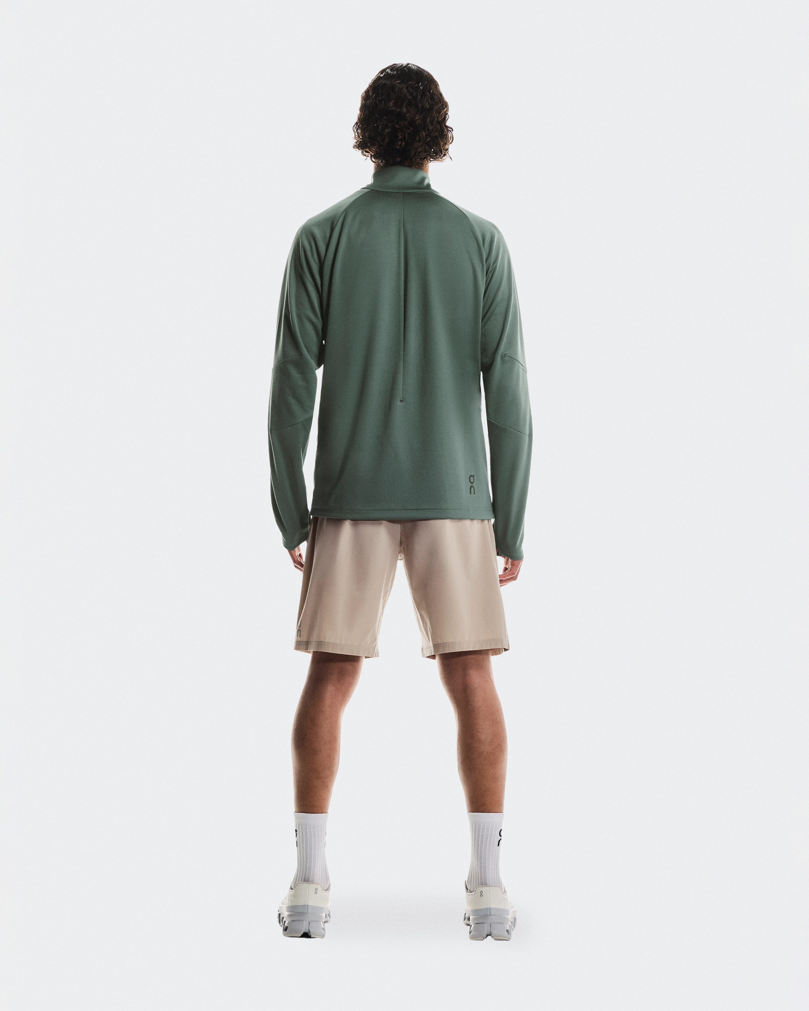 On Climate Shirt Olive Men Hoodies and sweatshirts