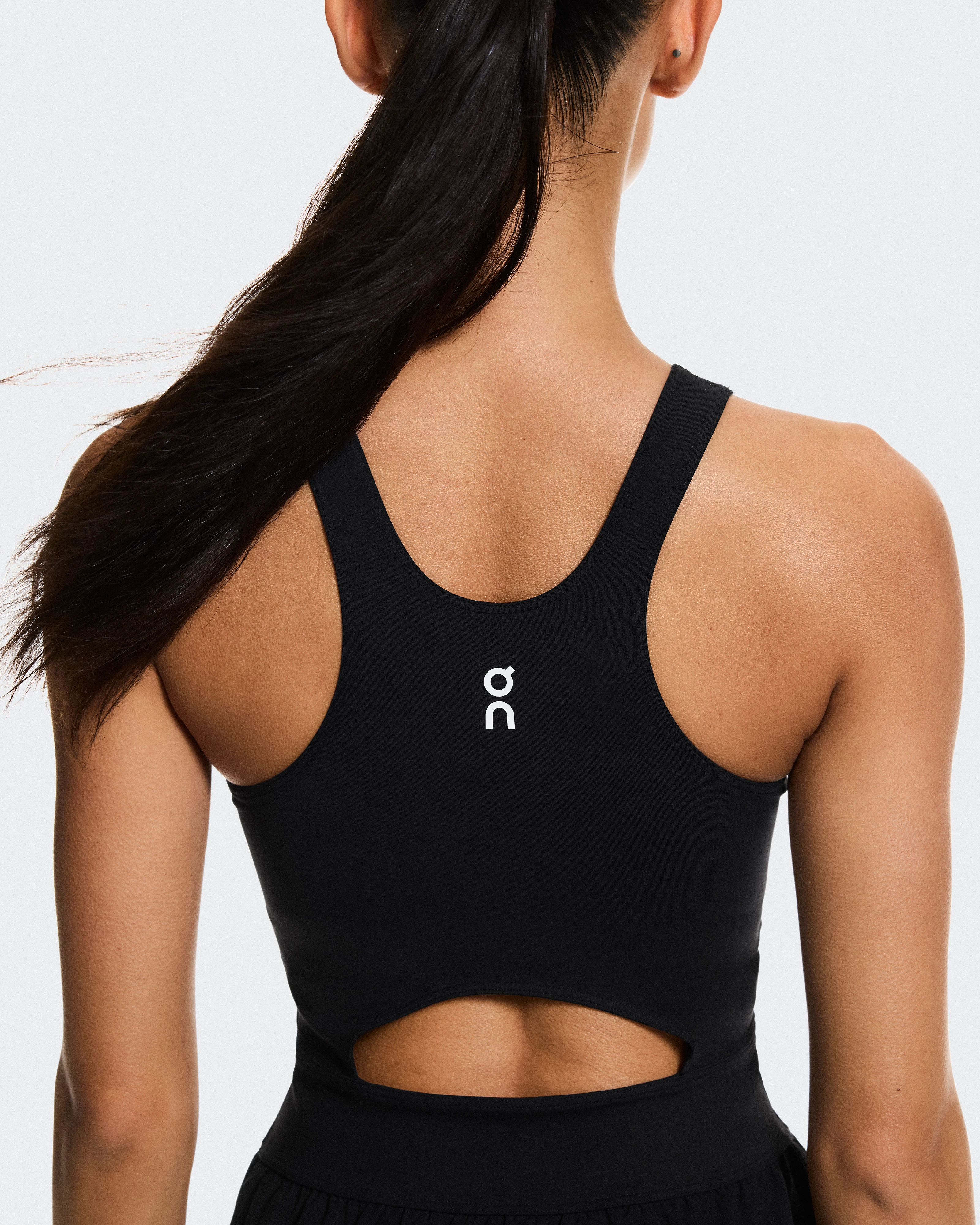 On Court Dress Split Black Women Dresses