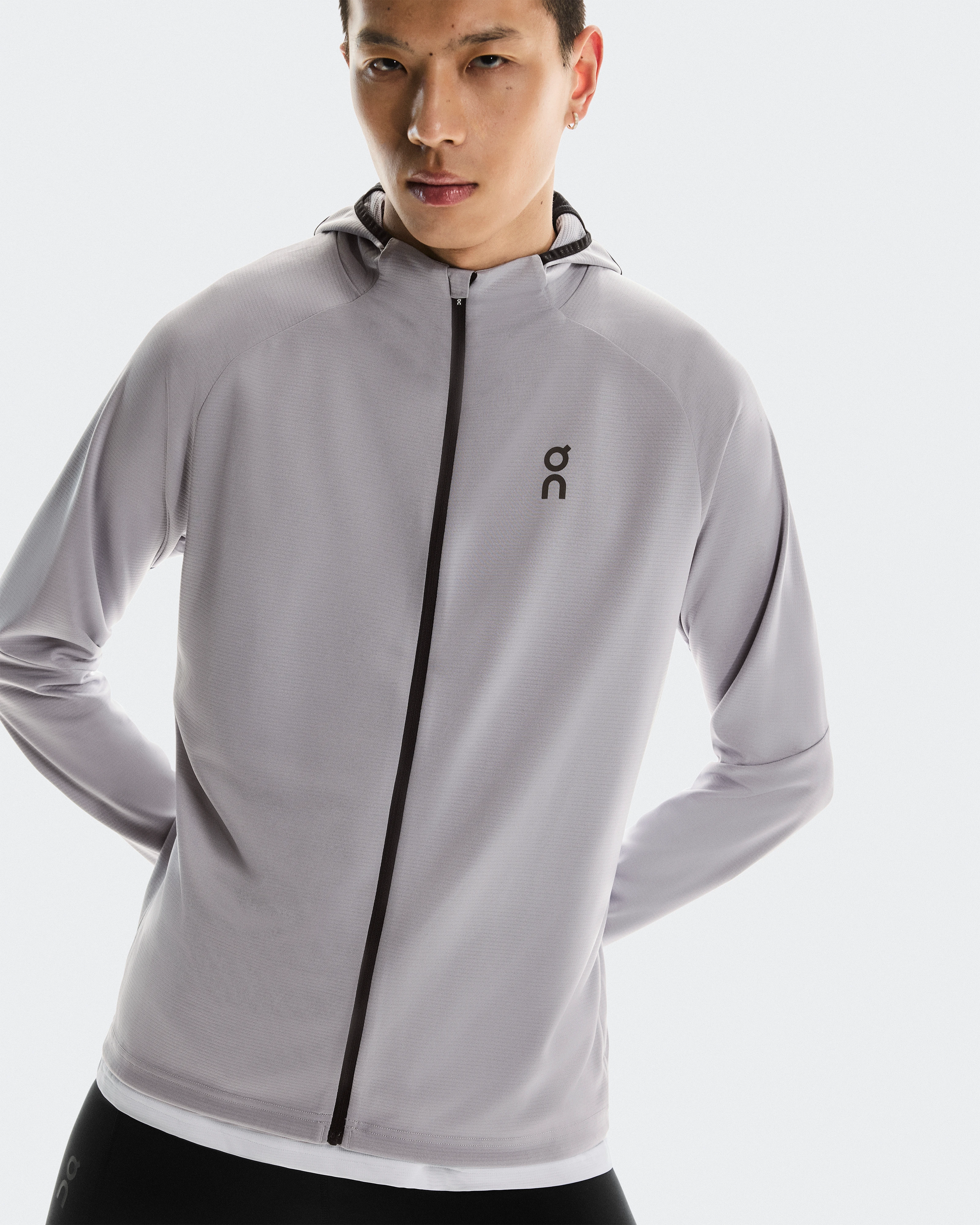 On Climate Zip Hoodie Lilac Men Hoodies and sweatshirts