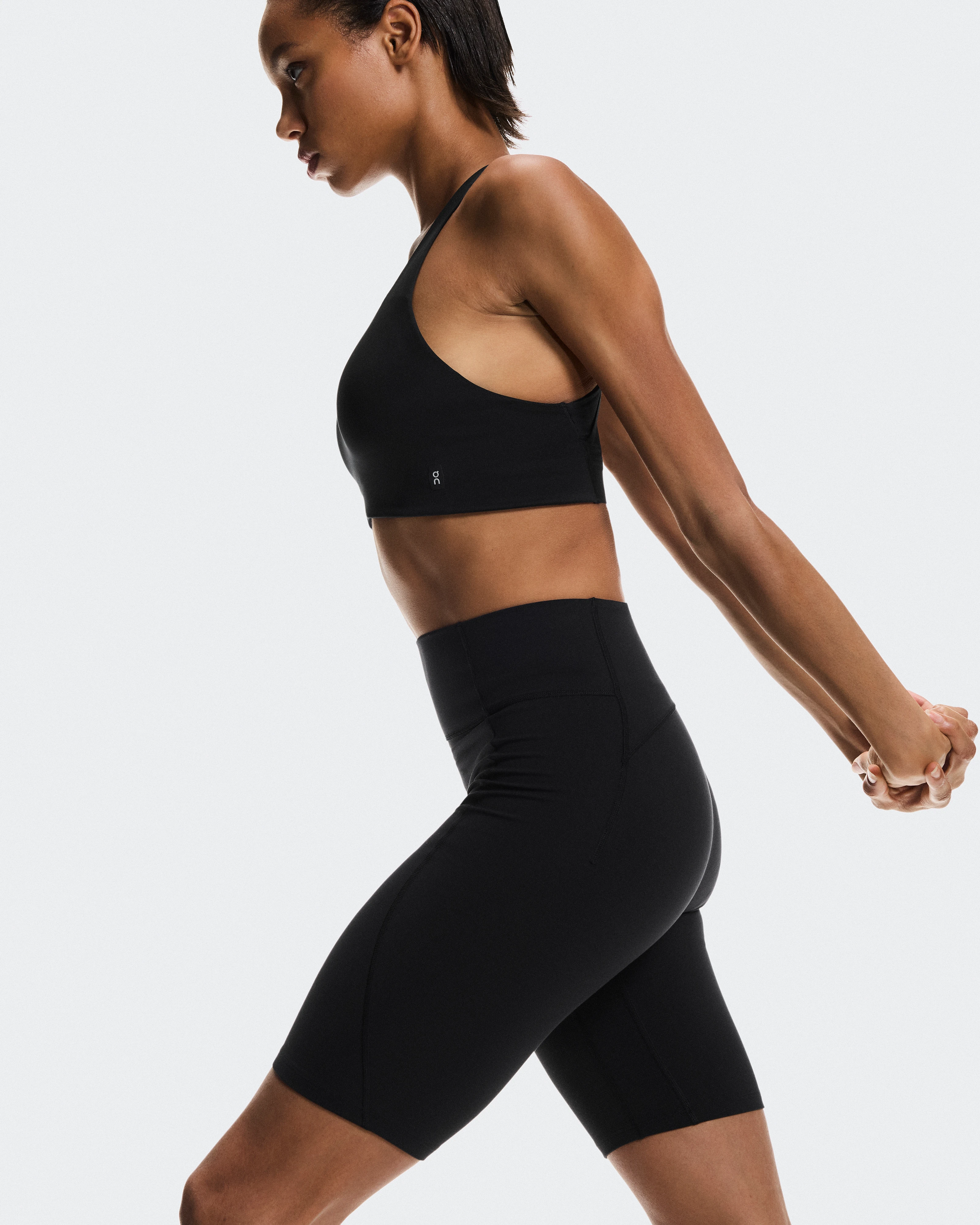 On Studio Tights Short Black Women Tights