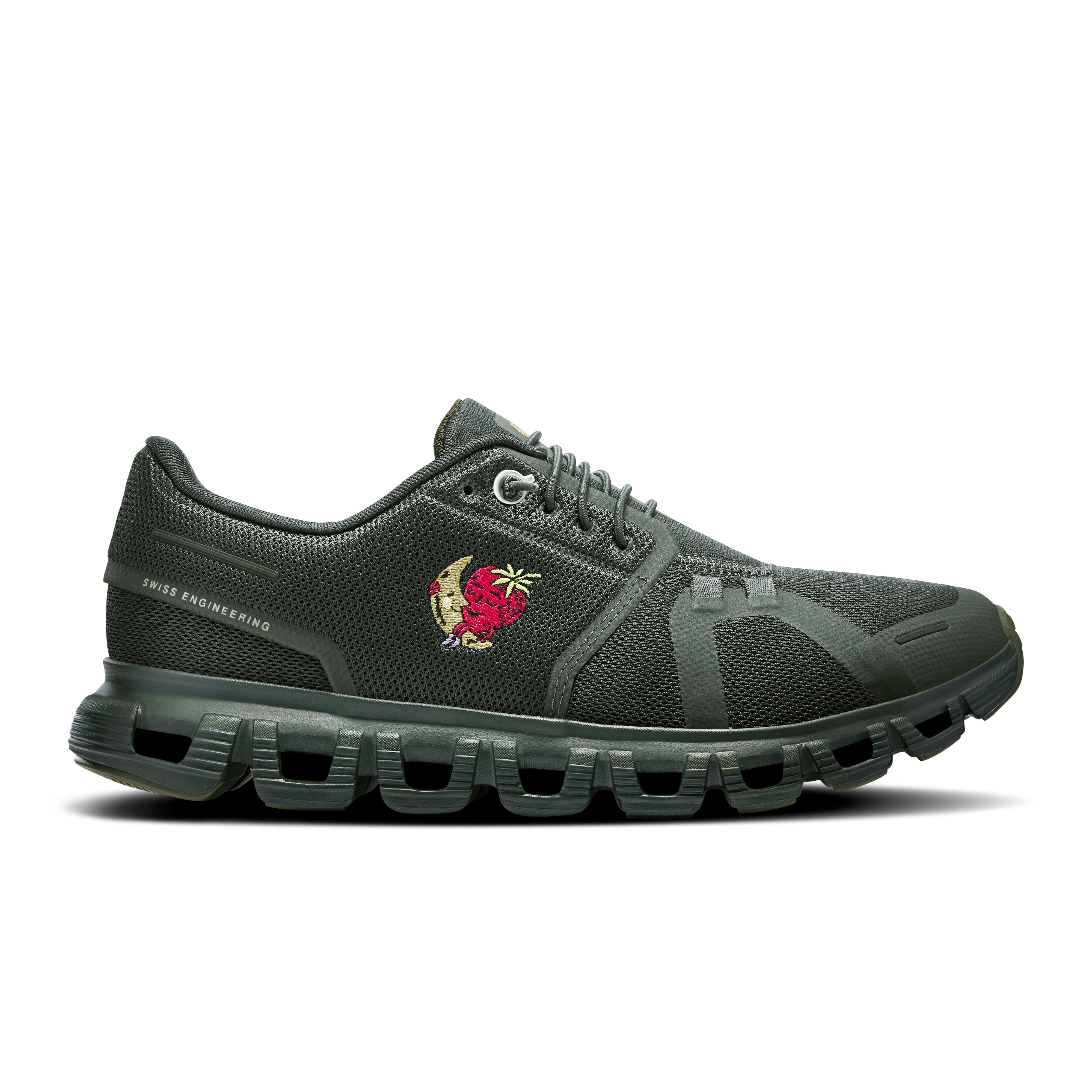 On Cloud 6 SHF Vert Femme Femme – Pour le quotidien Chaussures