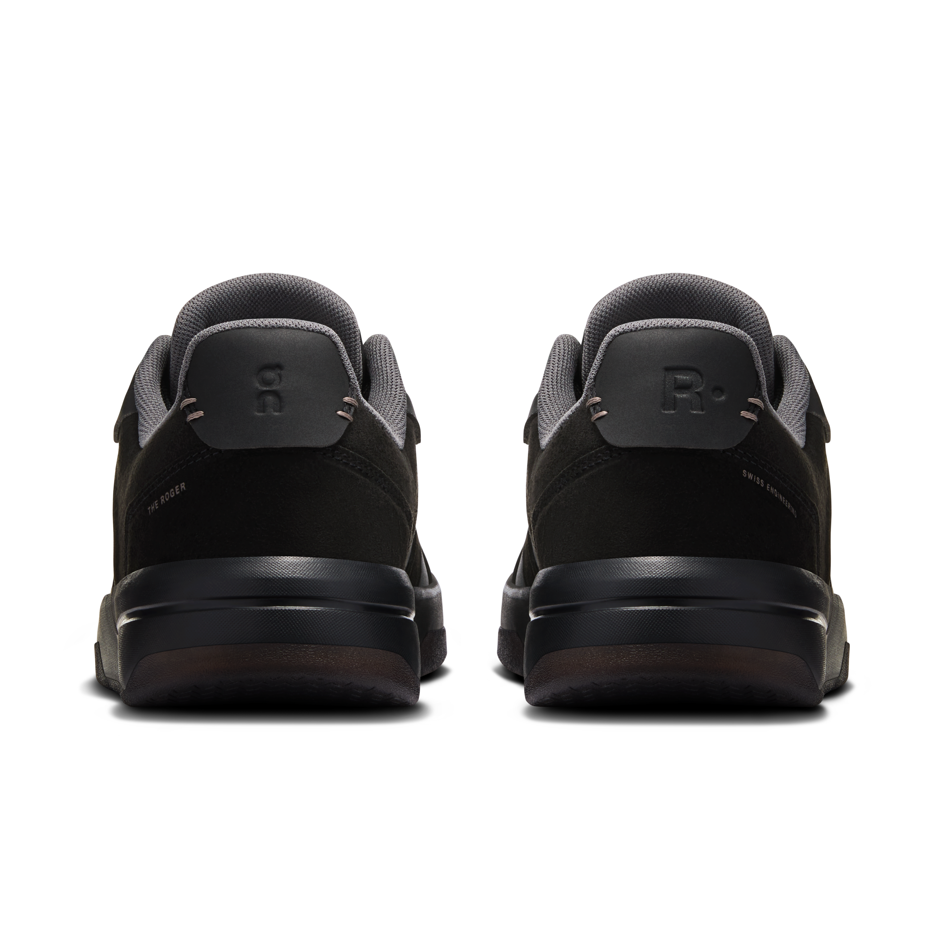 On THE ROGER Clubhouse Black & Ash Damen Aktiver Lebensstil Schuhe