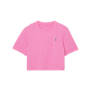 Train-T Crop Shirt in Raspberry
