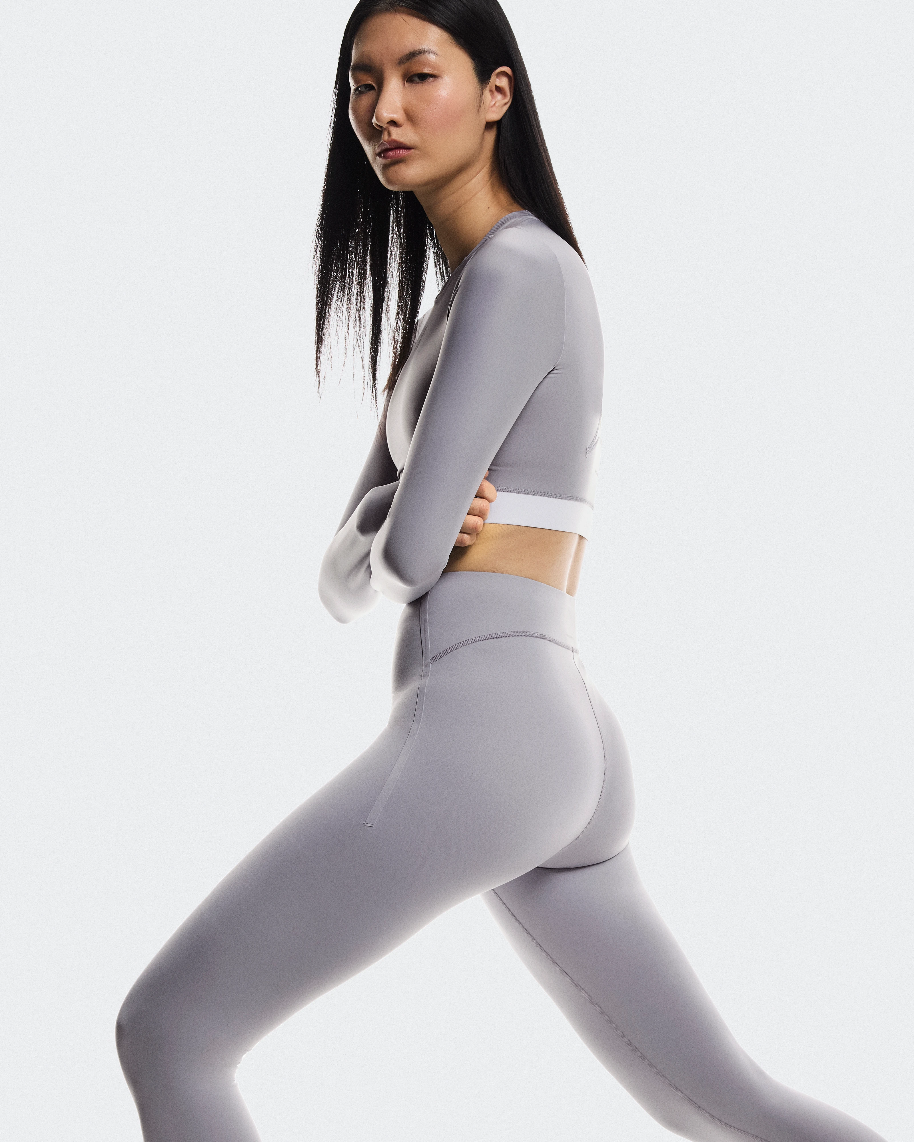 On Train Tights Lilac Women Tights