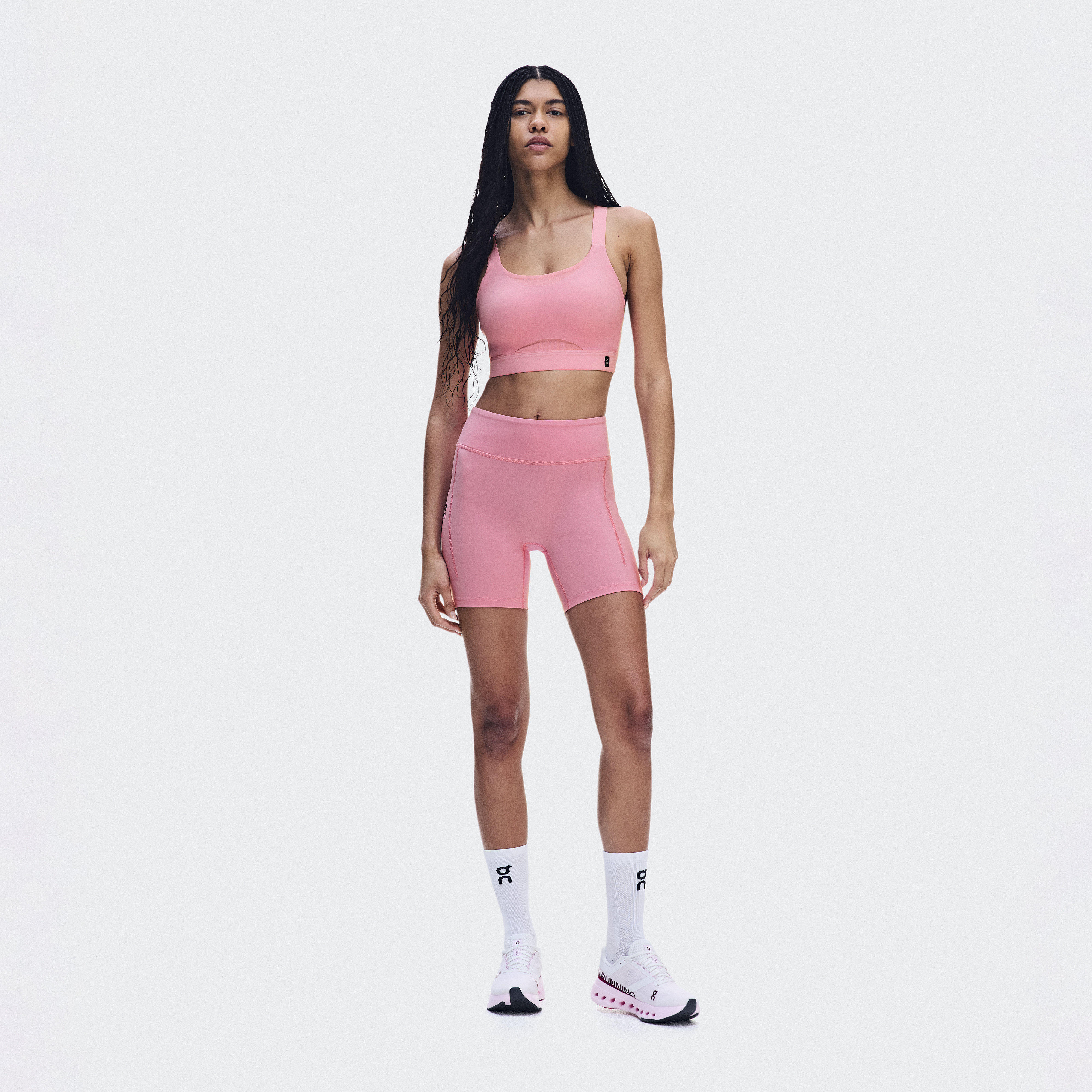 Performance Tights Short in Magnolia