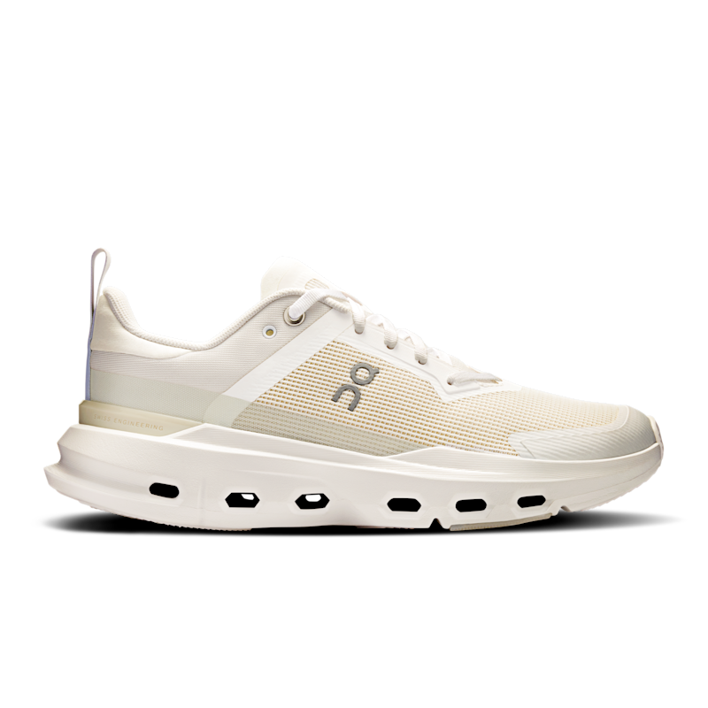 On Women's Cloudpulse Next Shoe in White/Ice, Size: 8, Recycled Polyester