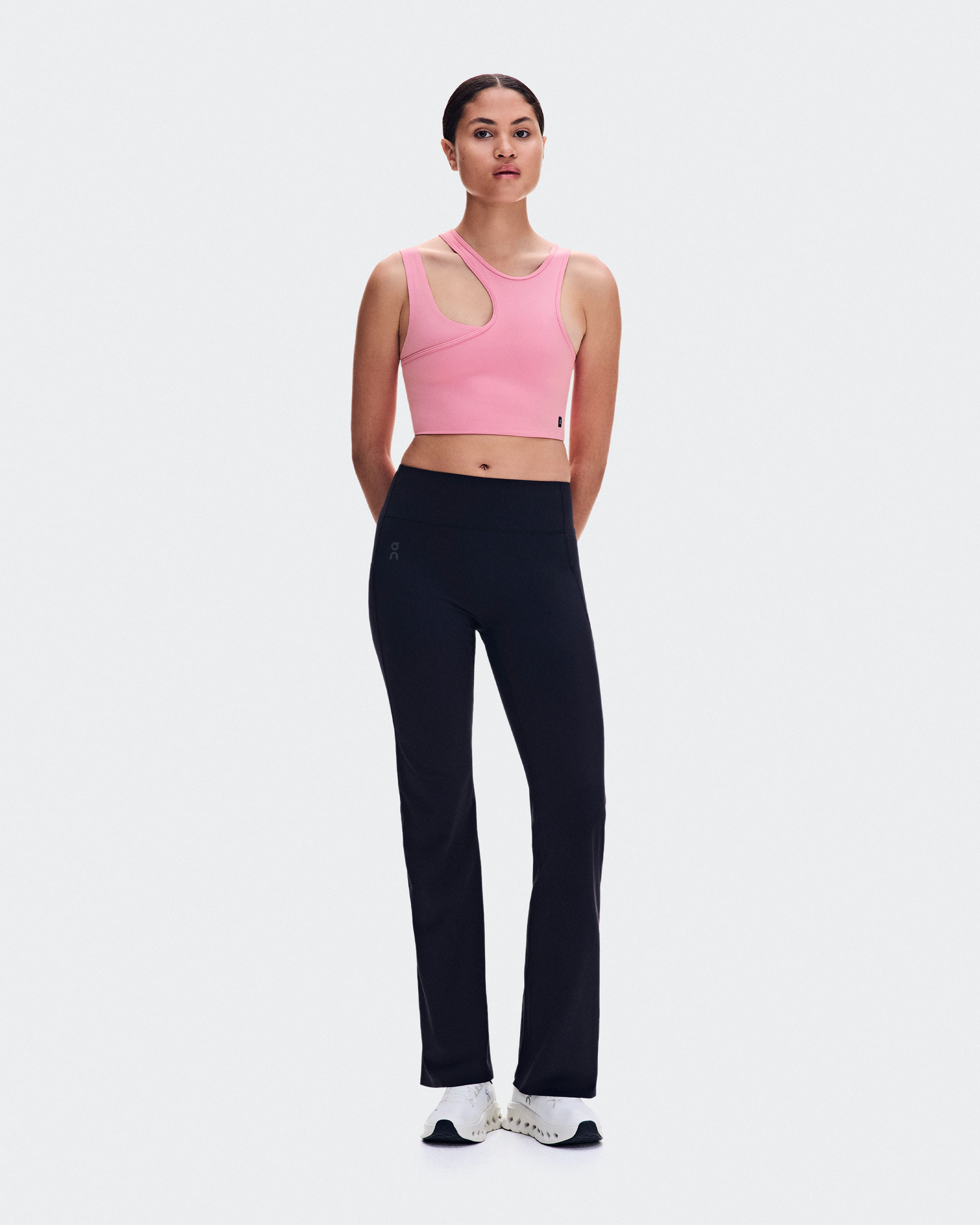 On Studio Asymmetric Crop Magnolia Women Tops and t-shirts