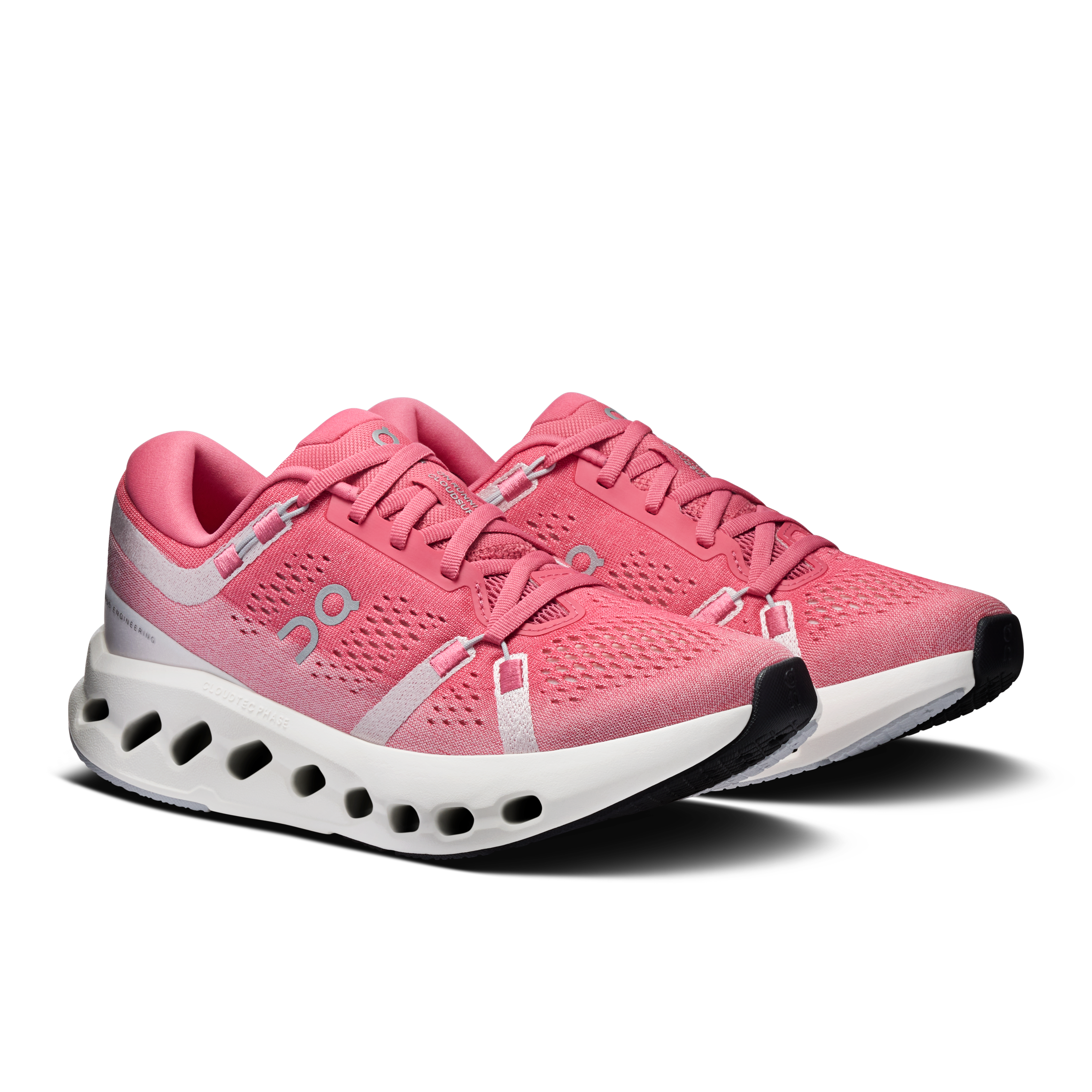 On Cloudsurfer 2 Camellia & Ivory Women Road running Shoes