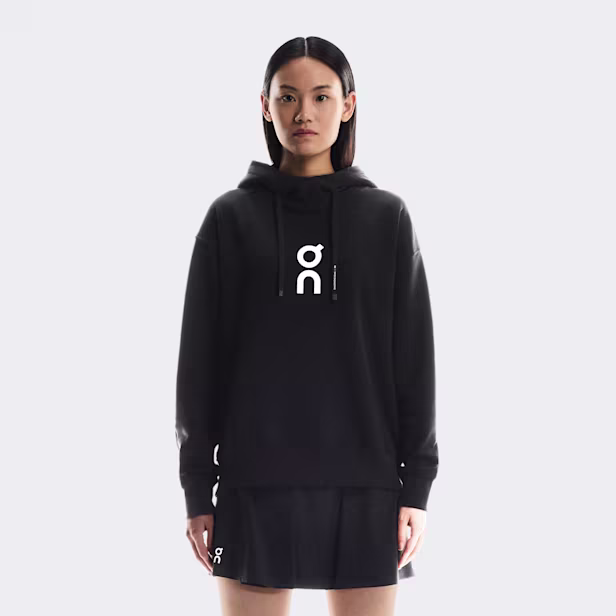 Club Hoodie Tennis in Black