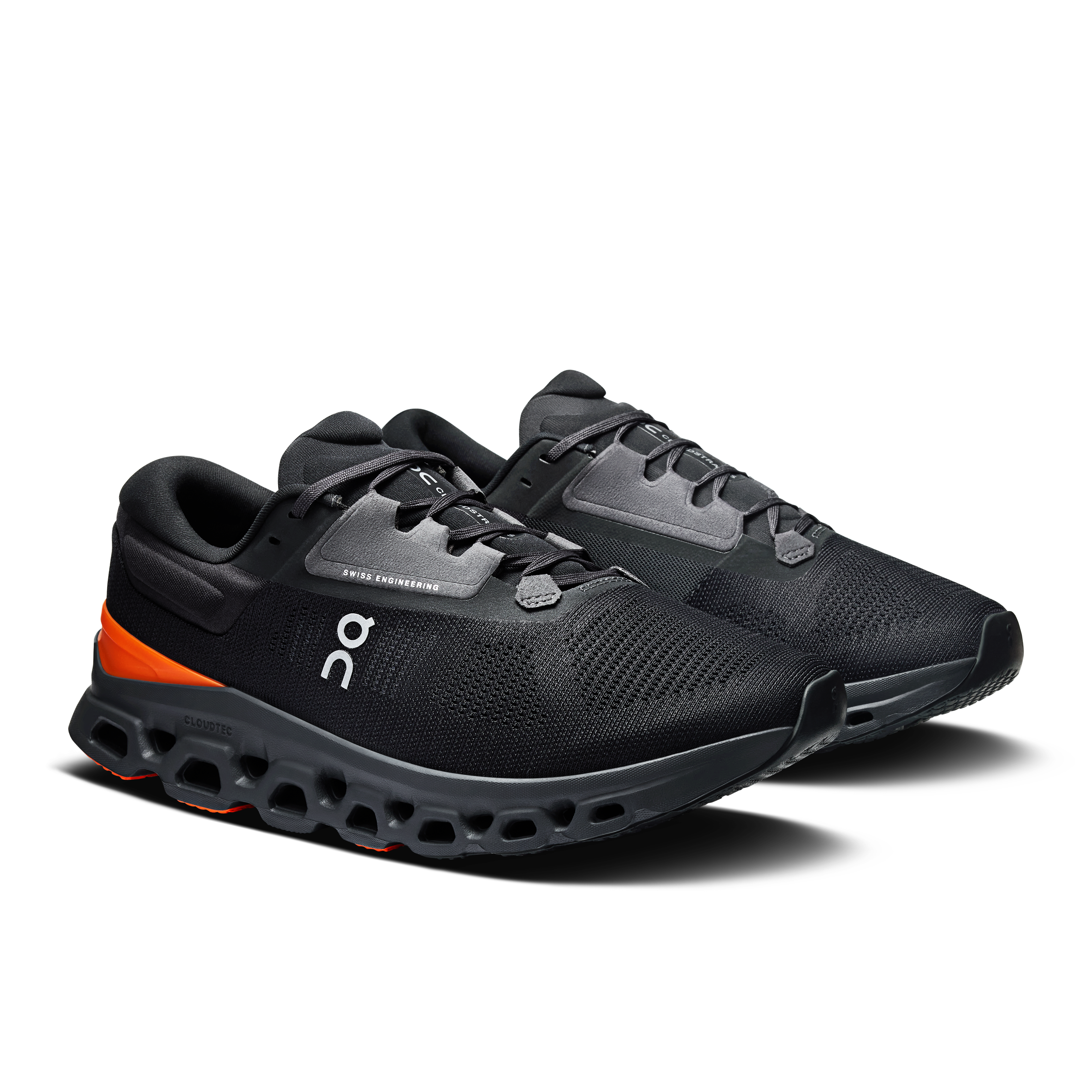 On Cloudstratus 3 Eclipse & Flame Men Road running Shoes