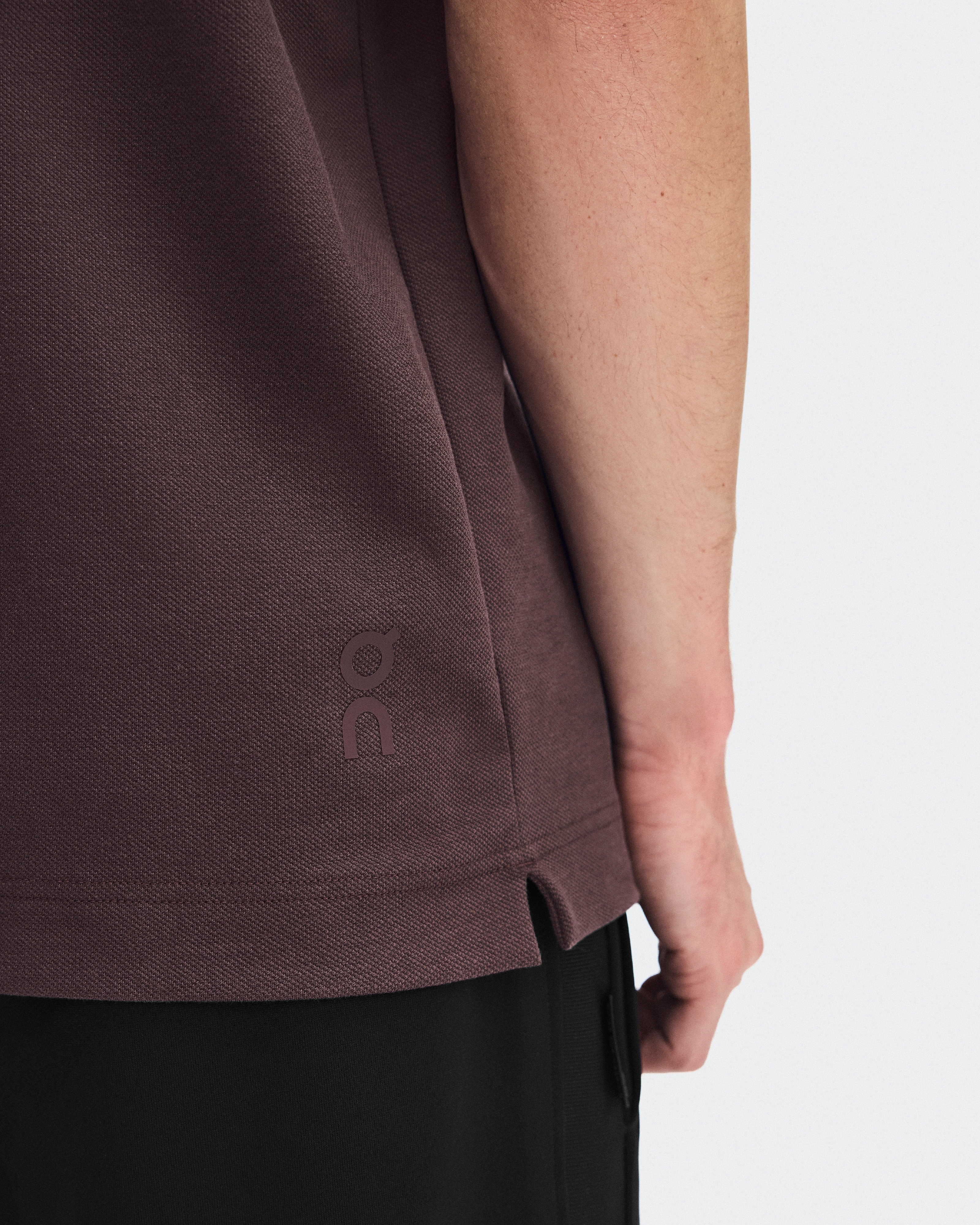 On Courtside Polo Mulberry Men Tops and t-shirts
