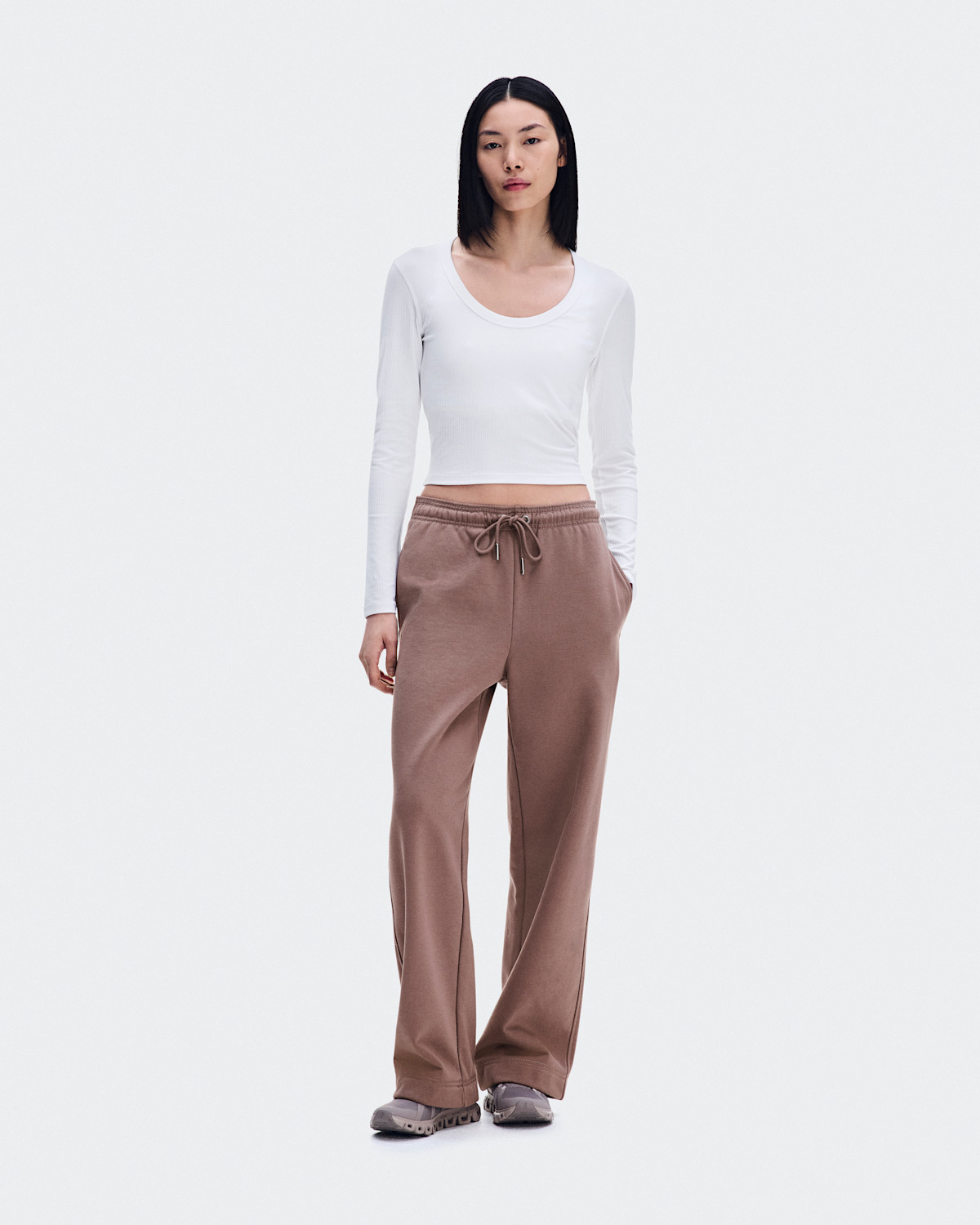 Women's All-Day Ribbed Long-T
