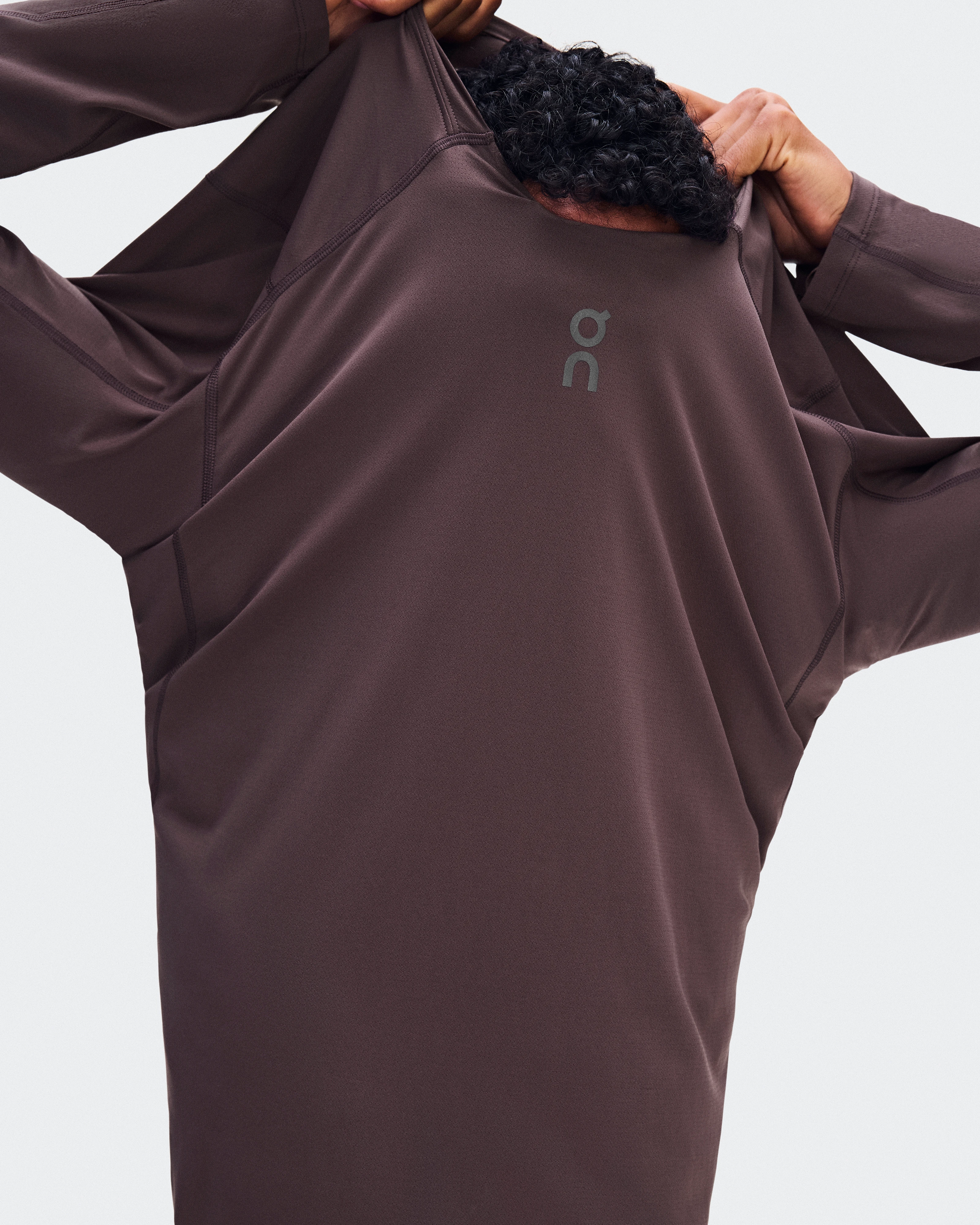 On Trail Long-T Solar Mulberry メンズ トップス&Tシャツ