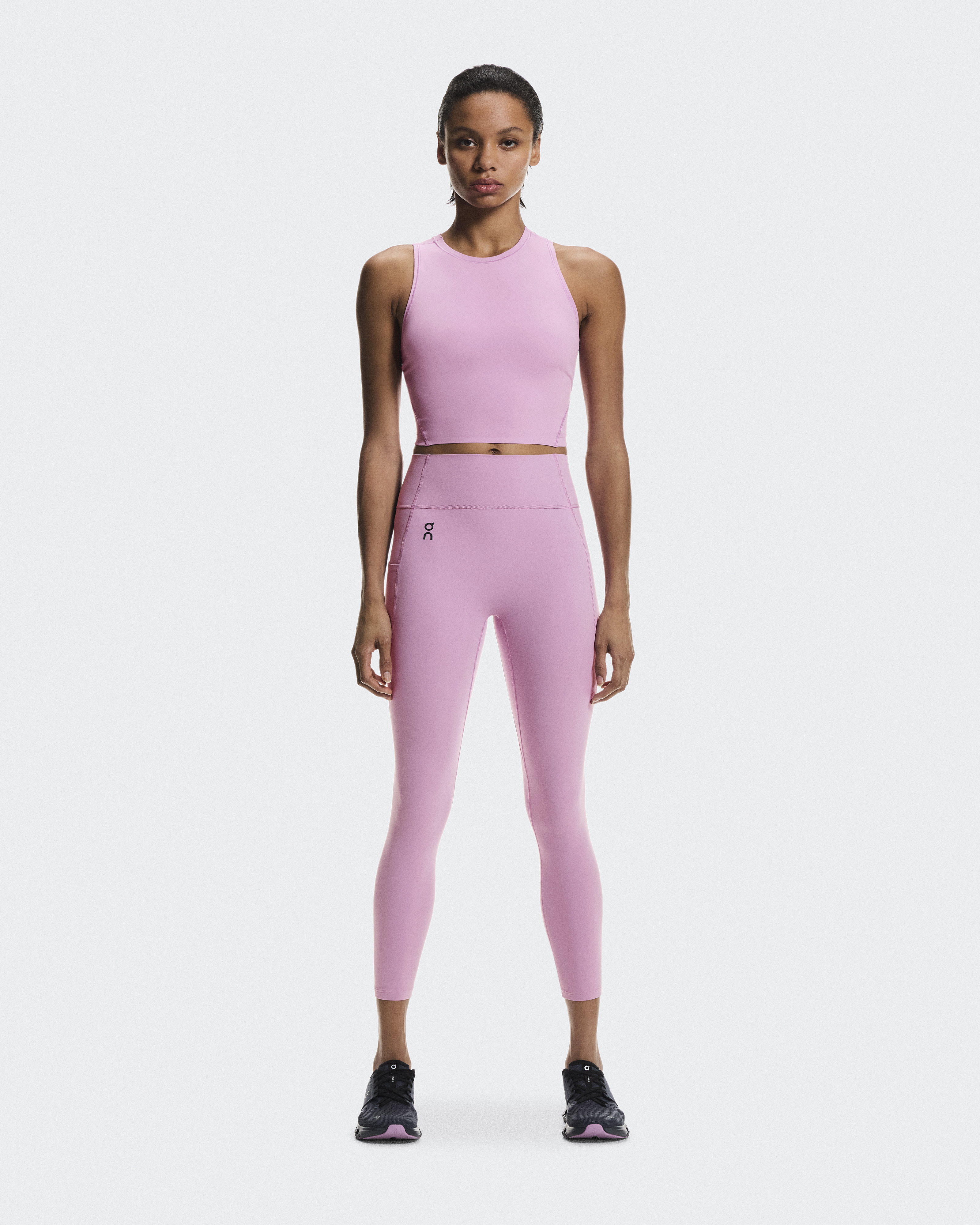 Women's Studio Tights 7/8 | Pink | On Estonia