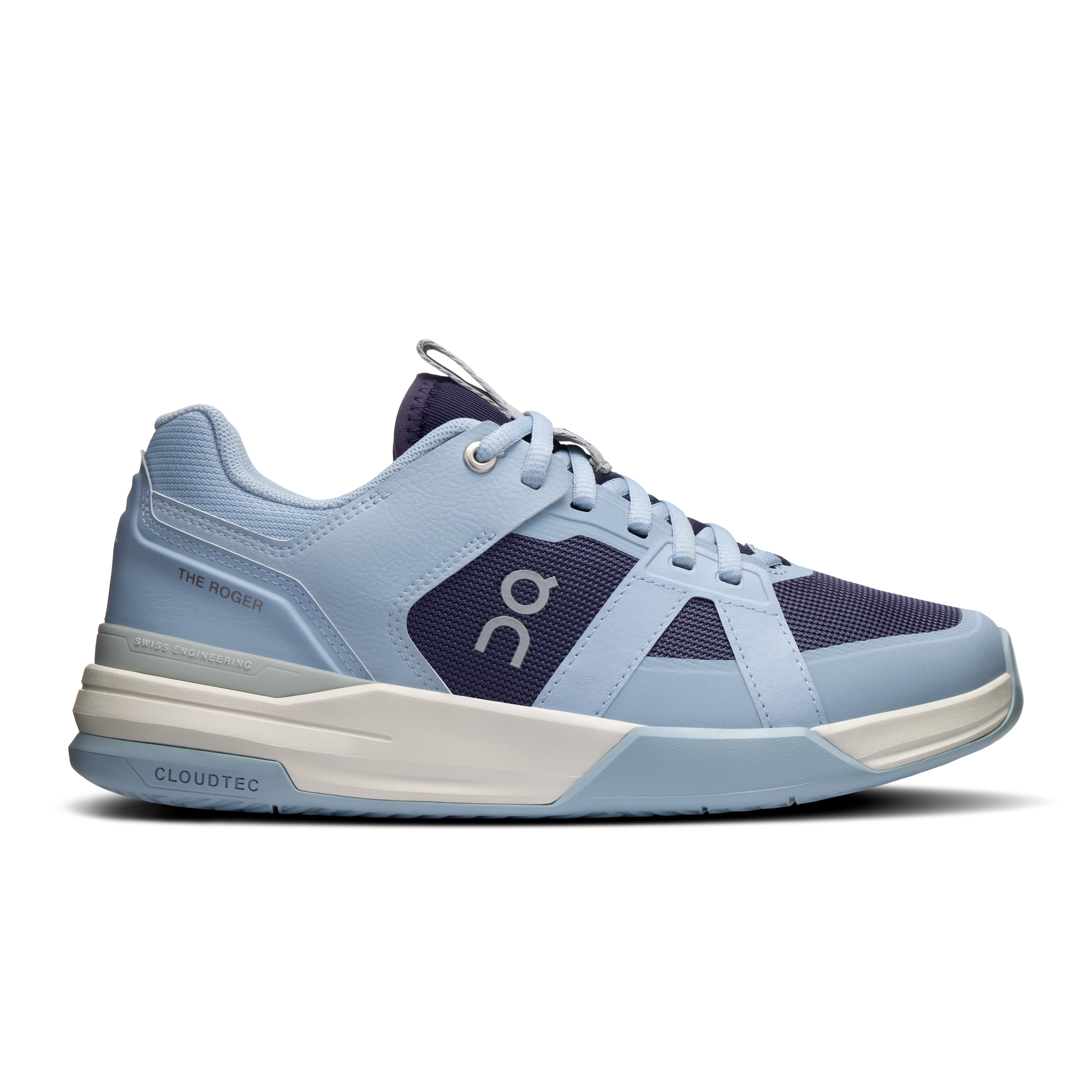 THE ROGER Clubhouse Pro Tennis Shoe in Chambray/Midnight