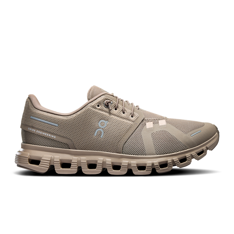 On Cloud 6 Zapatillas Lifestyle para Mujer en Cinder/Fog, Talla: 40, Polyester Tpu ️