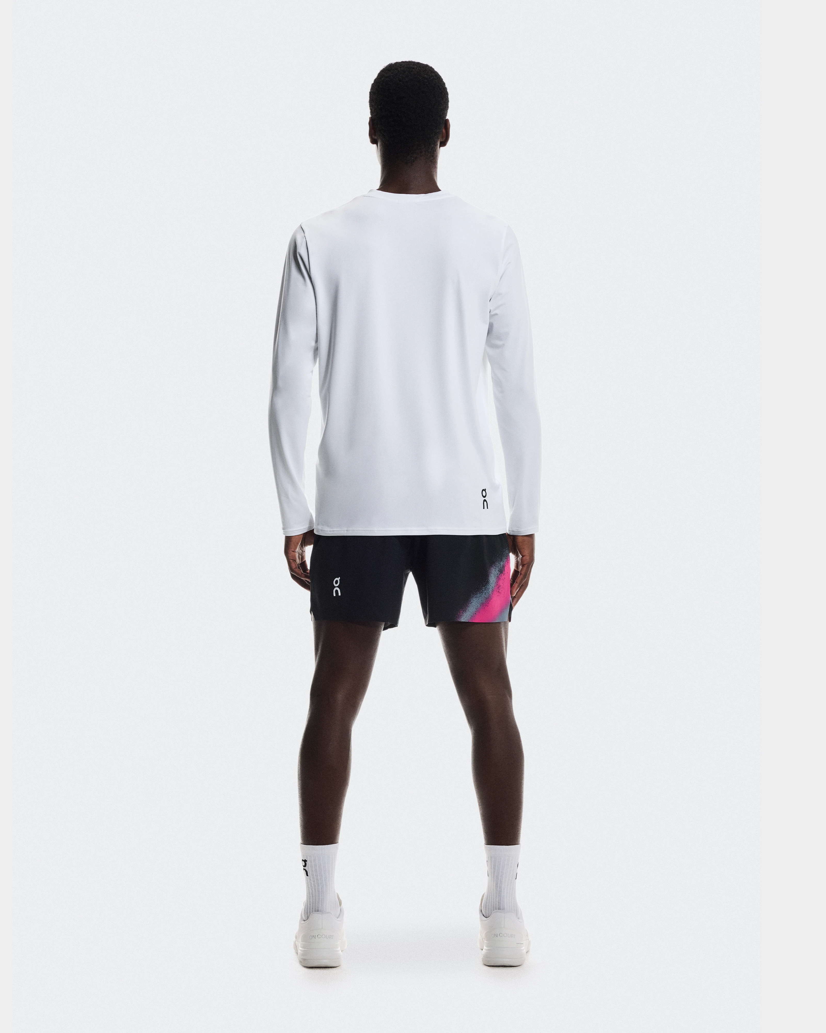 On Court Long-T All White Men Tops and t-shirts