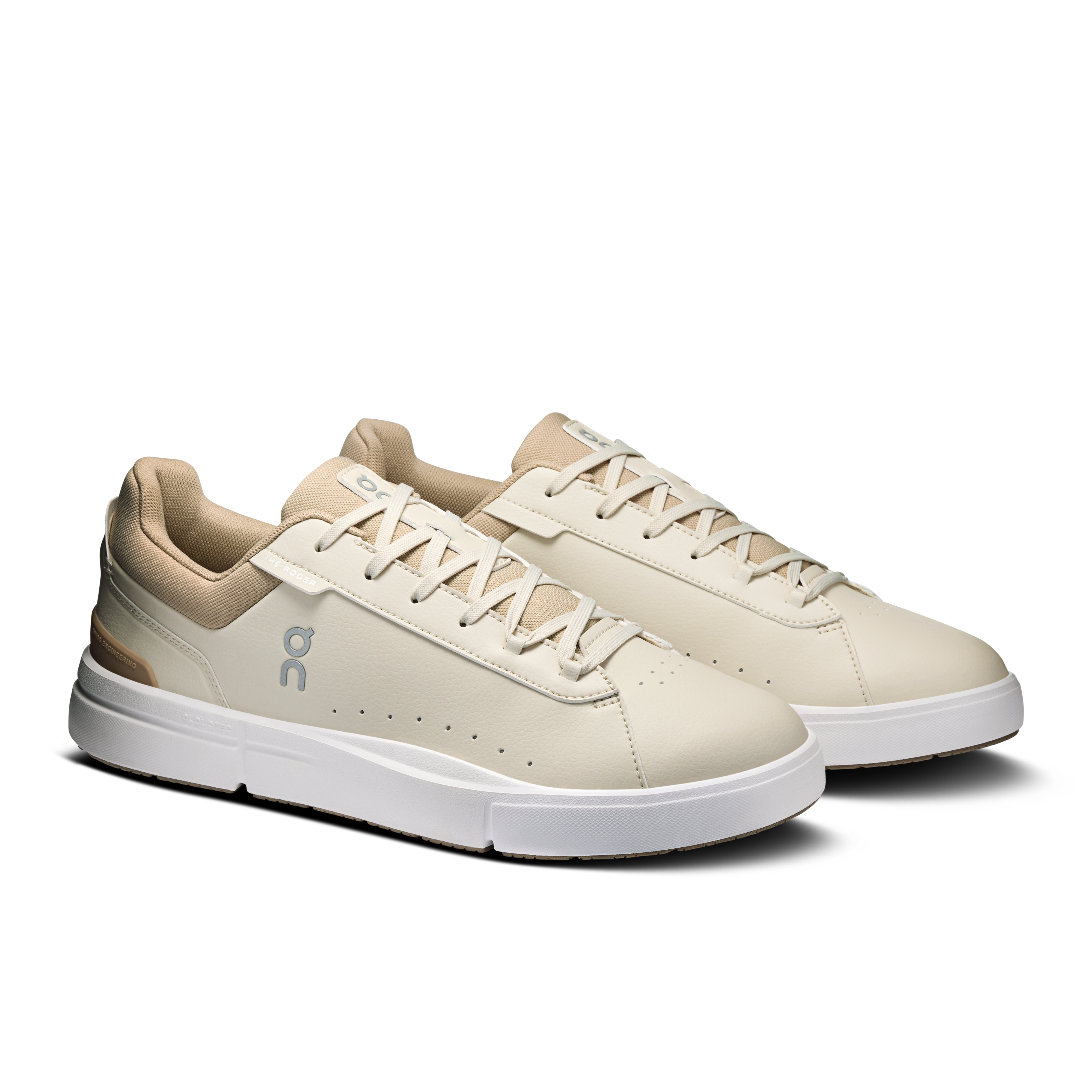 On THE ROGER Advantage Sand & Grain Men – All-day, tennis-inspired, classic style Shoes