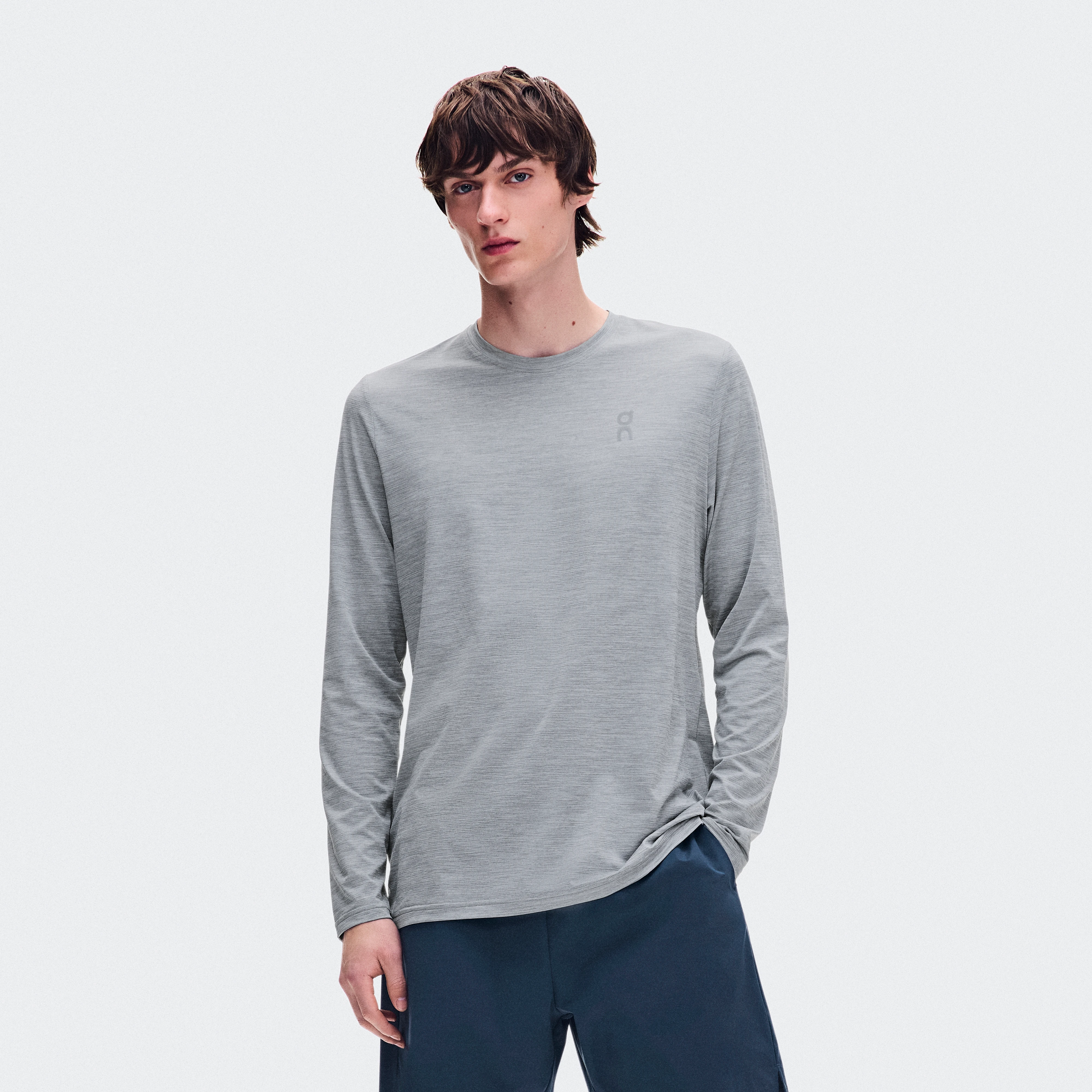 On Core Long-T Apollo Men – Cold-weather runs, basics, recovery Tops and t-shirts