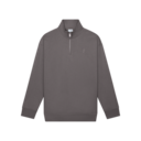 Club Collective 1/4 Zip Sweater in Ember