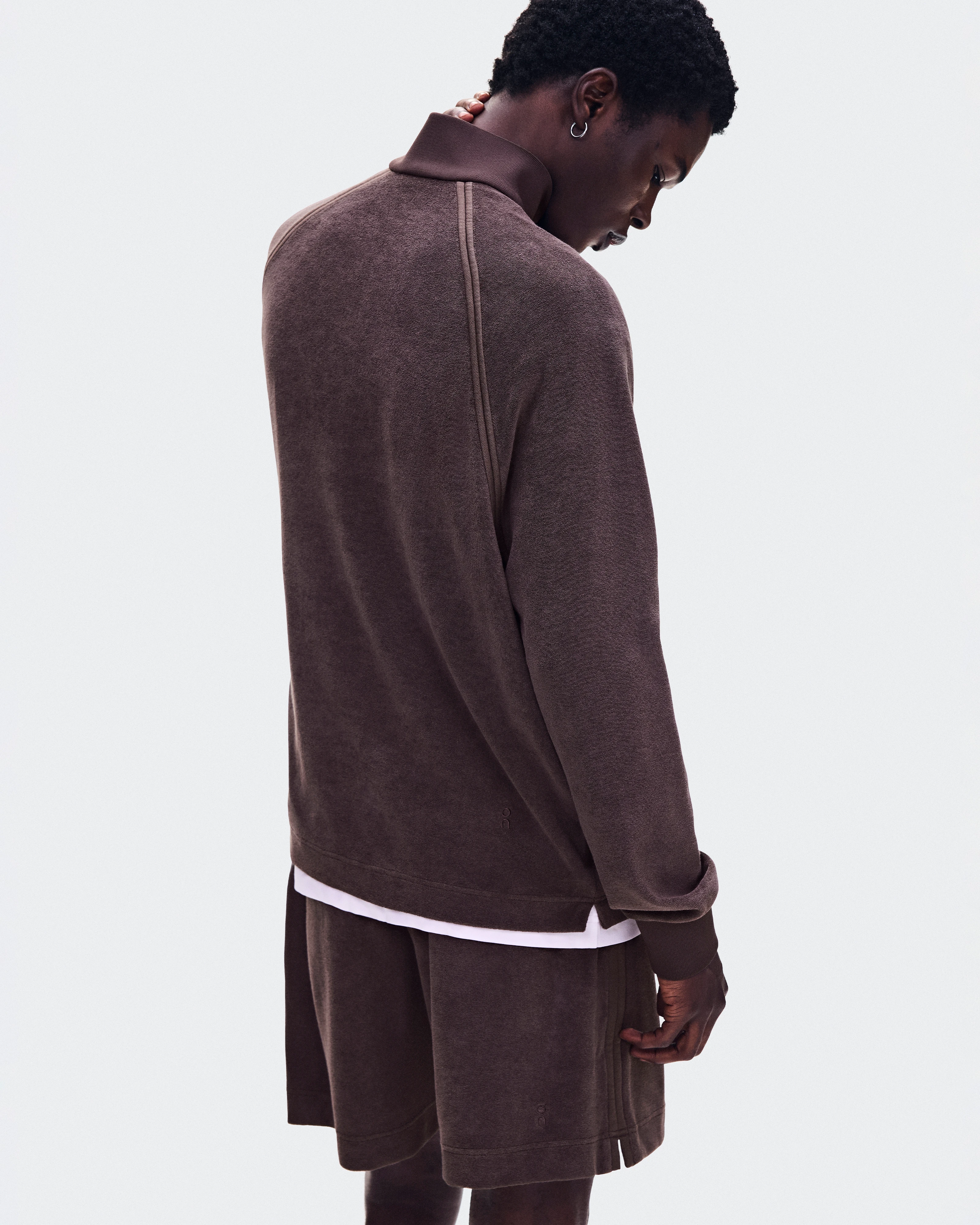 On Courtside Pullover Terry Mulberry Men Hoodies and sweatshirts