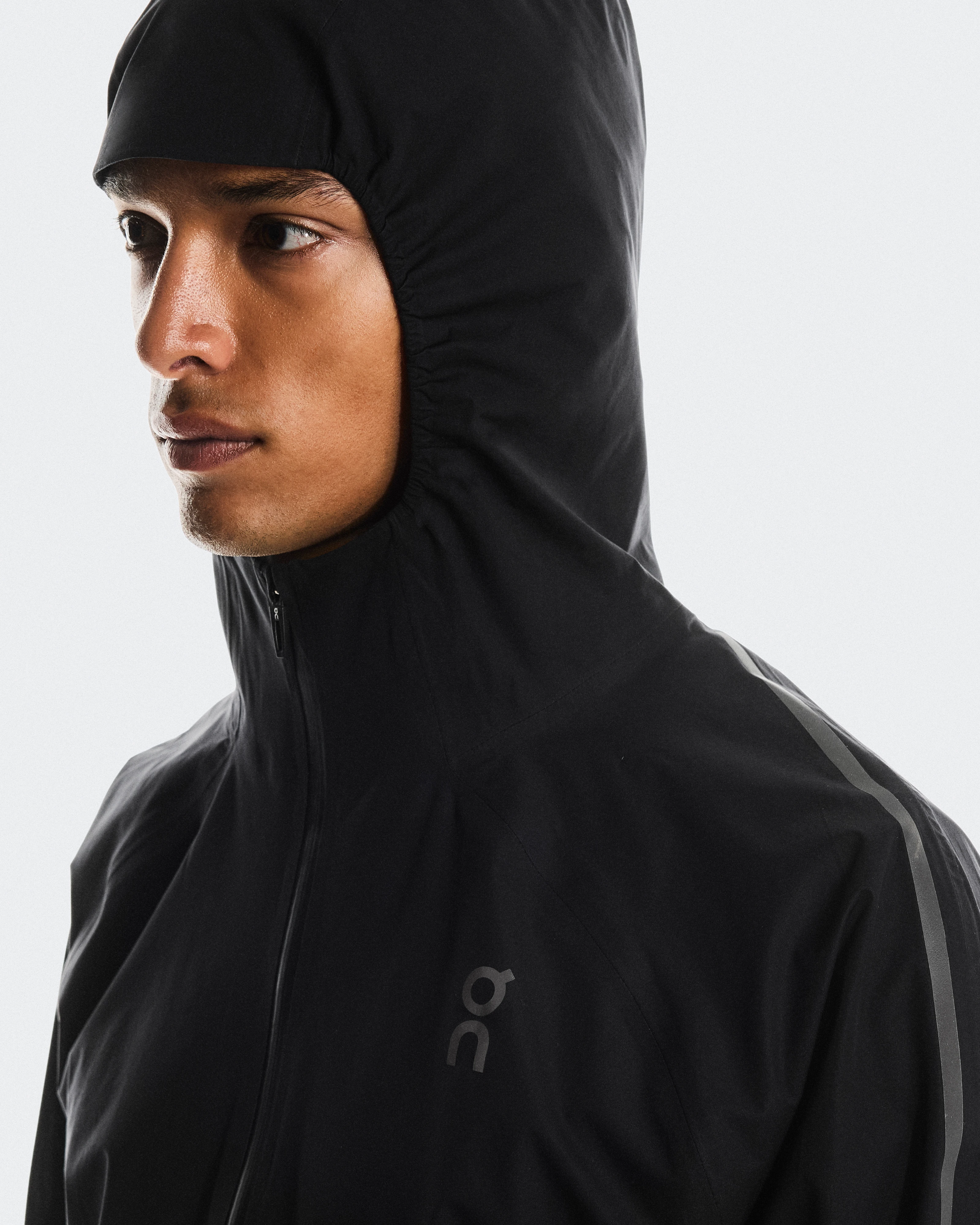 On Performance Jacket Waterproof Black Men Jackets