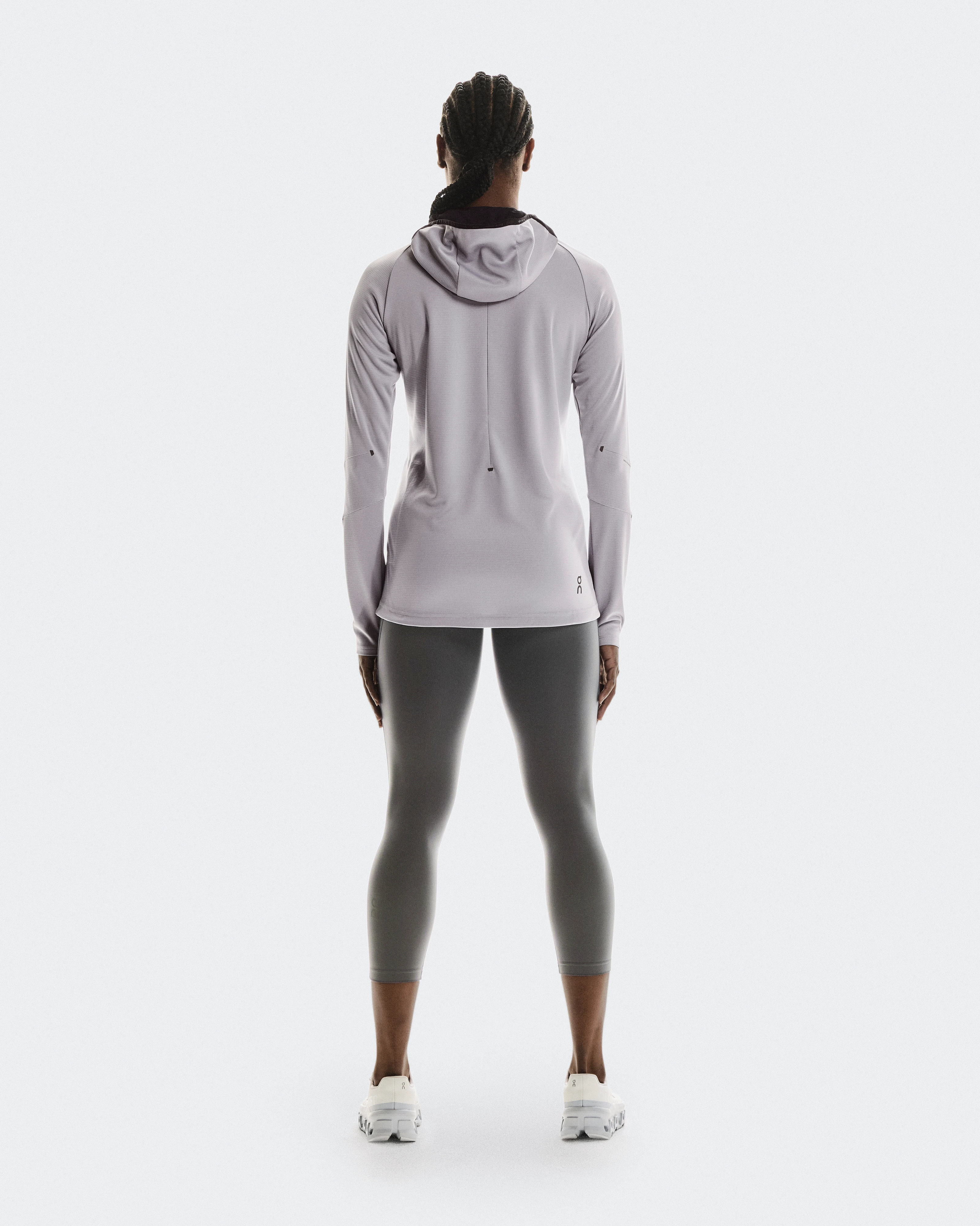 On Climate Zip Hoodie Lilac Women Hoodies and sweatshirts