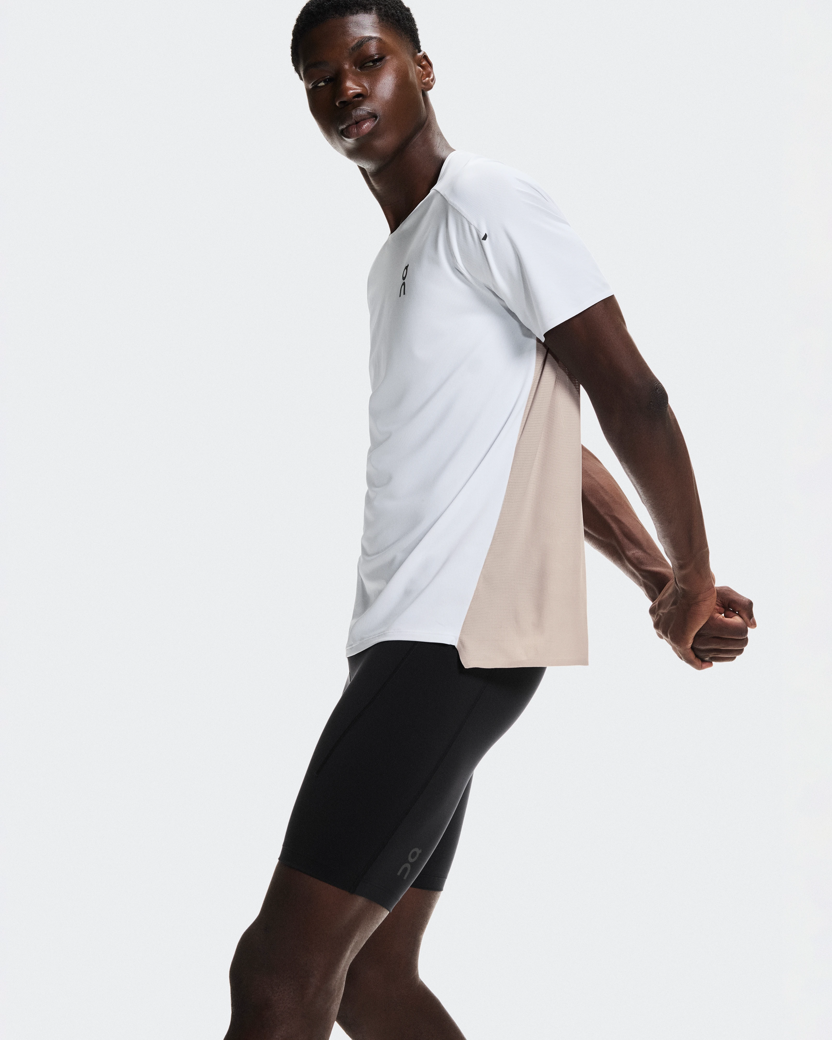 On 8" Performance Tights Black Men Tights