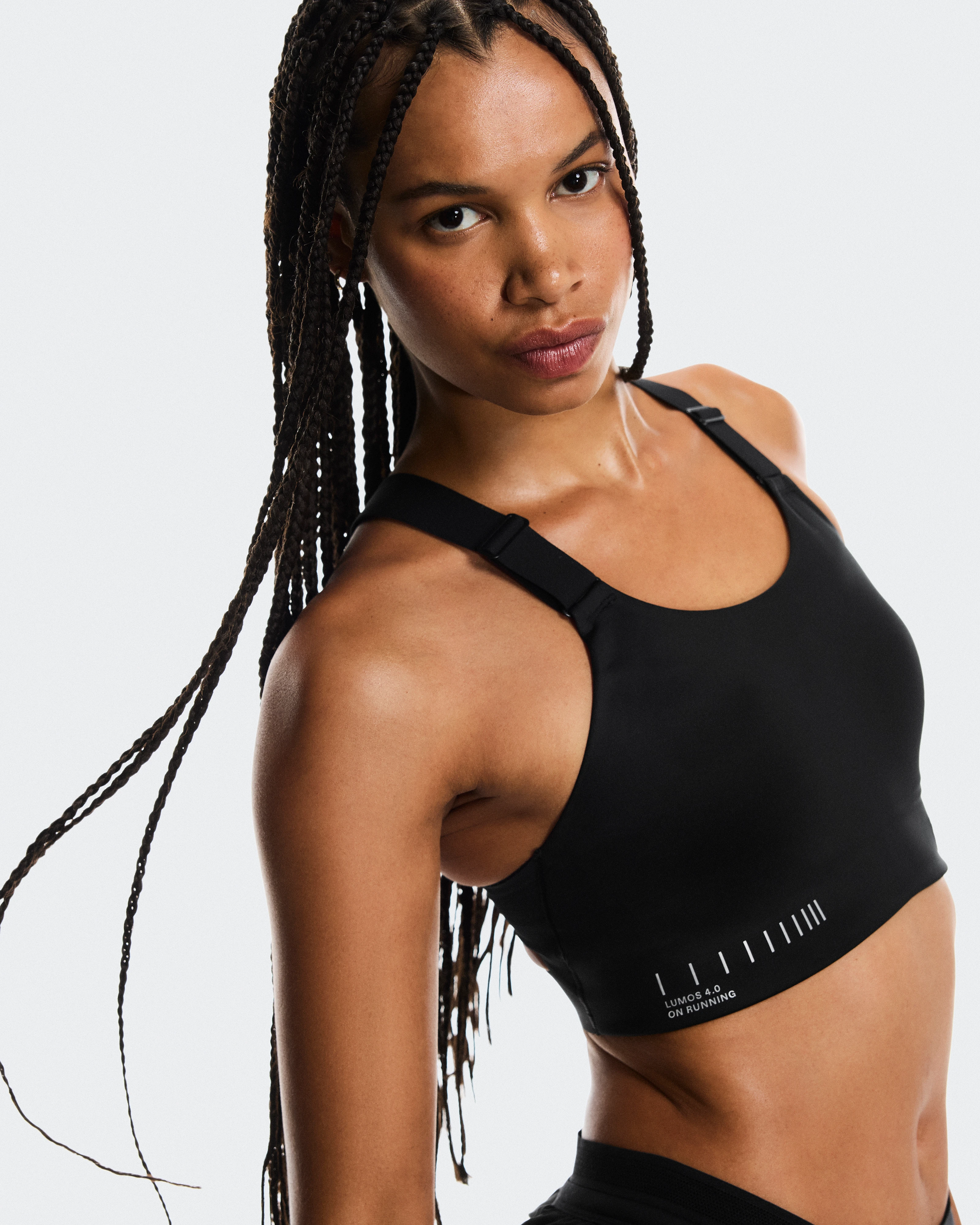 On Performance Bra Lumos Black Women Bras