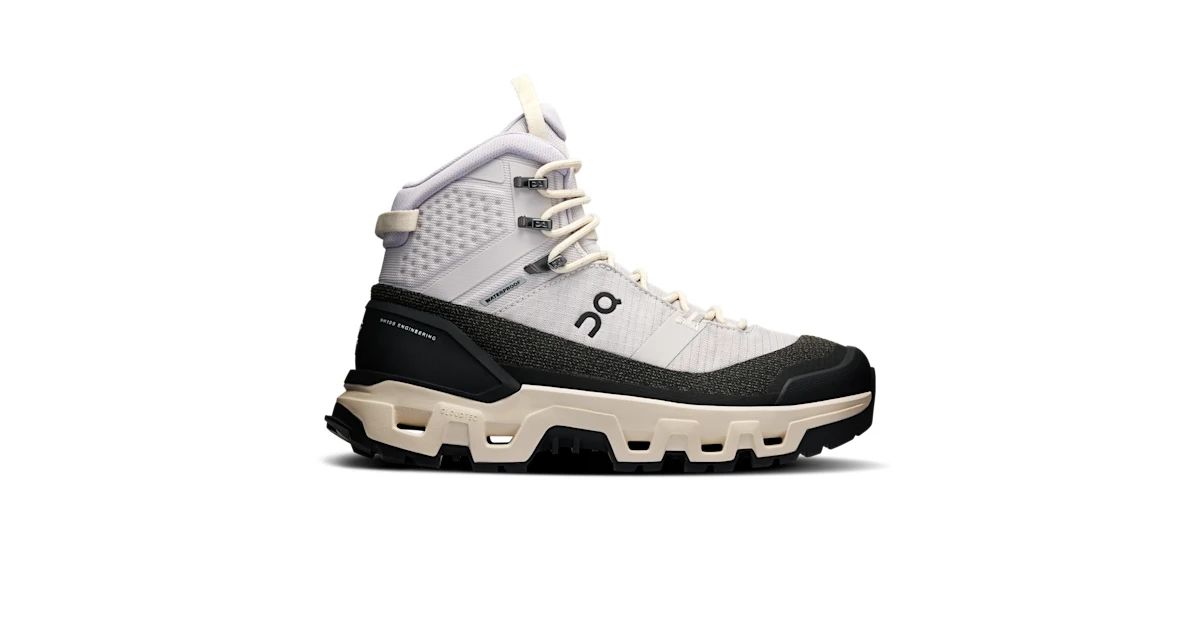 Women's Cloudrock Trek Waterproof | Beige & Grey | On United States Women's Cloudrock Trek Waterproof | Beige & Grey | On United States