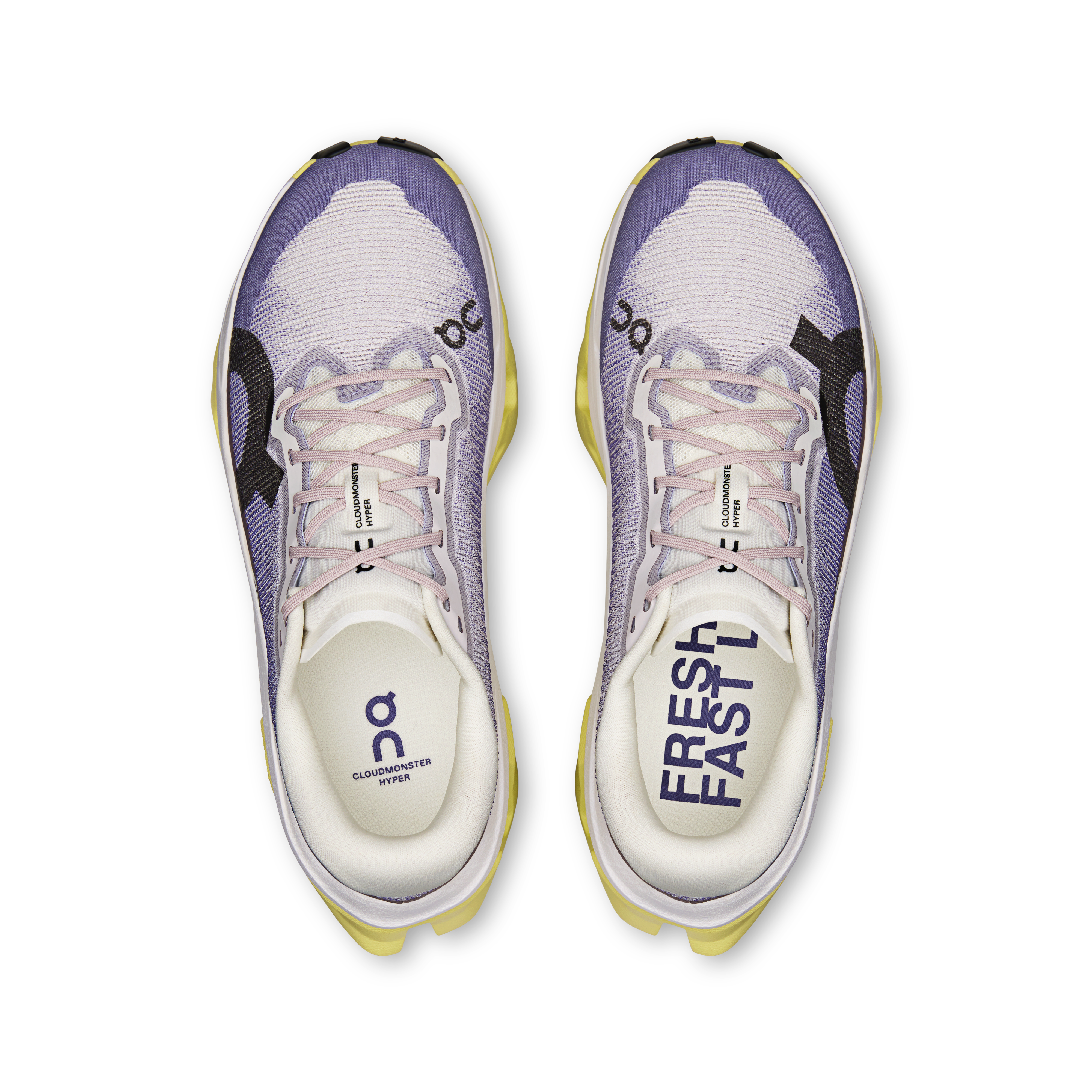 On Cloudmonster 3 Hyper Lily & Limelight Mujer Road running Calzado