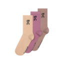 Logo Sock High 3P in Sherbet/Rhodonite