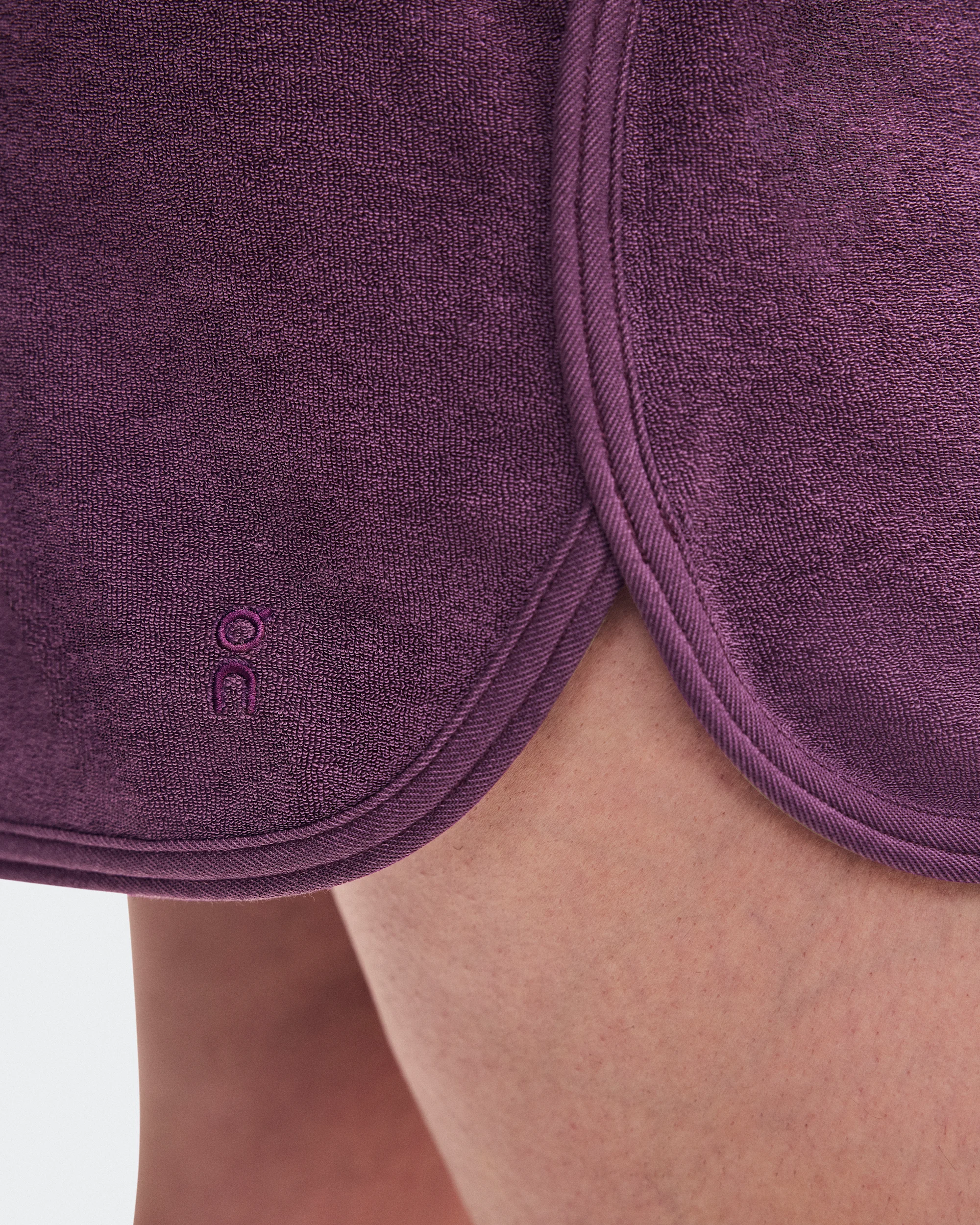 Women's Courtside Shorts Terry Cassis - thumbnail 5