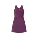 Court Dress Split in Cassis