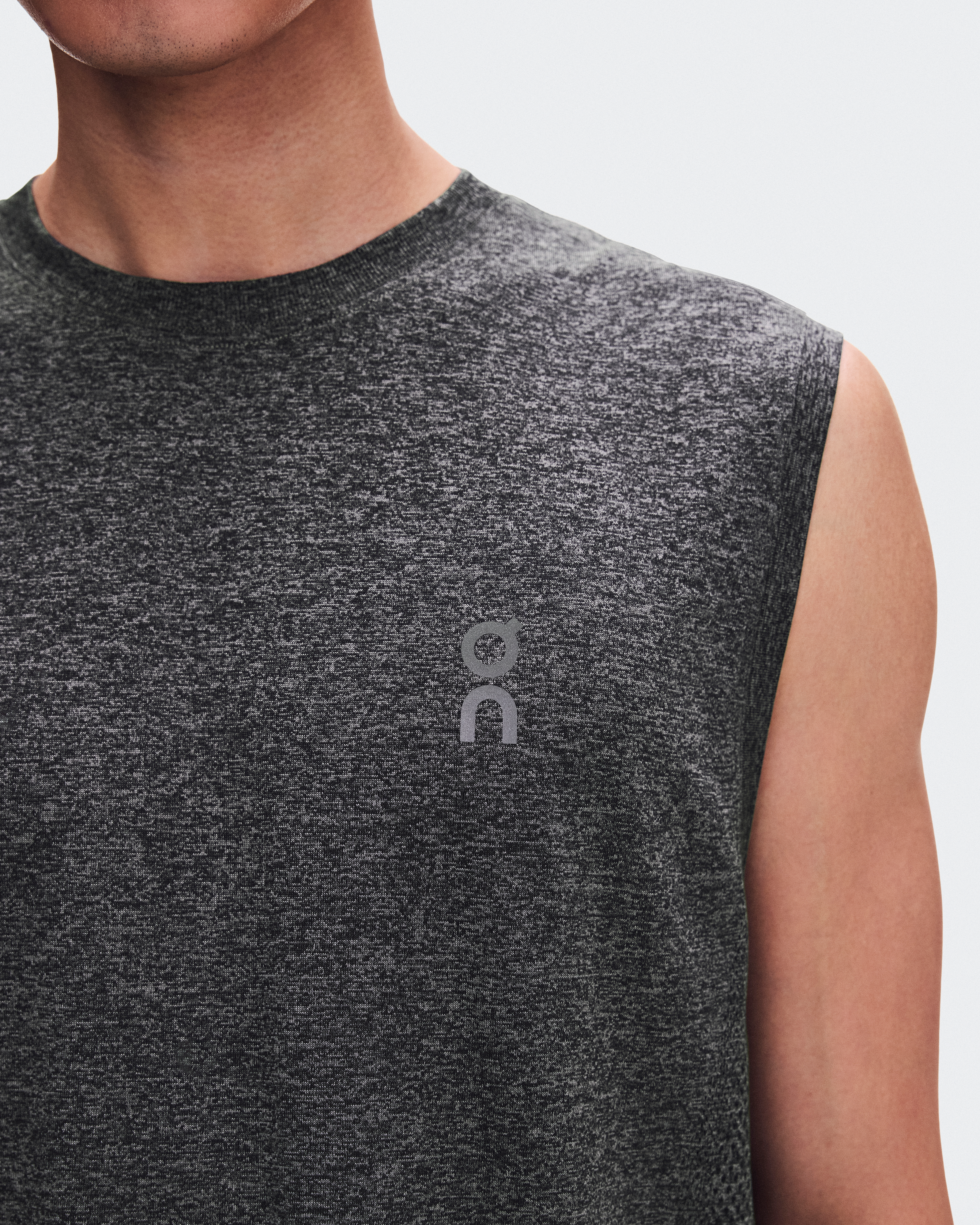 Train Flex TankMen / Ember Heather / S