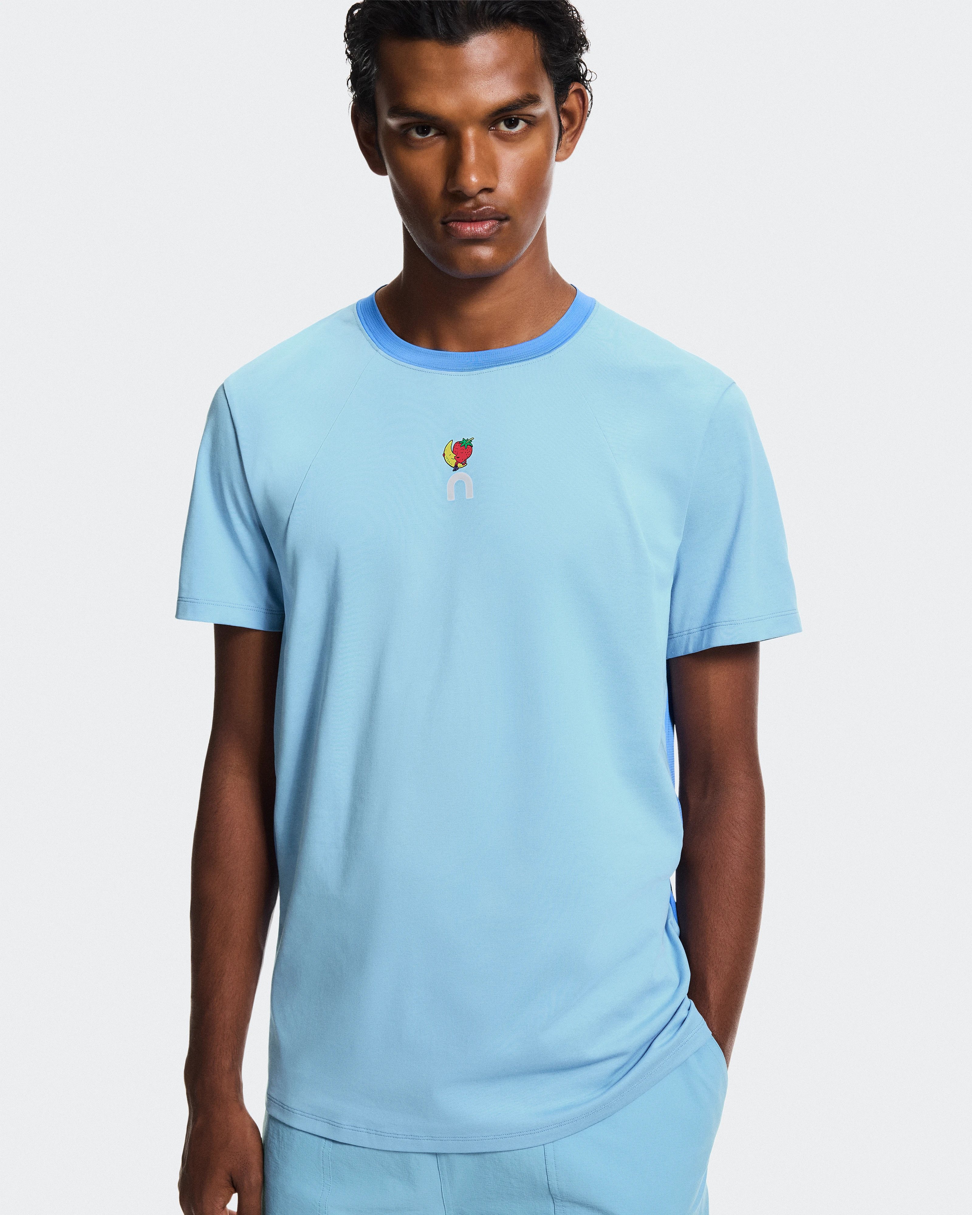 On Trek-T SHF Gourami & Ultramarine Men Tops and t-shirts