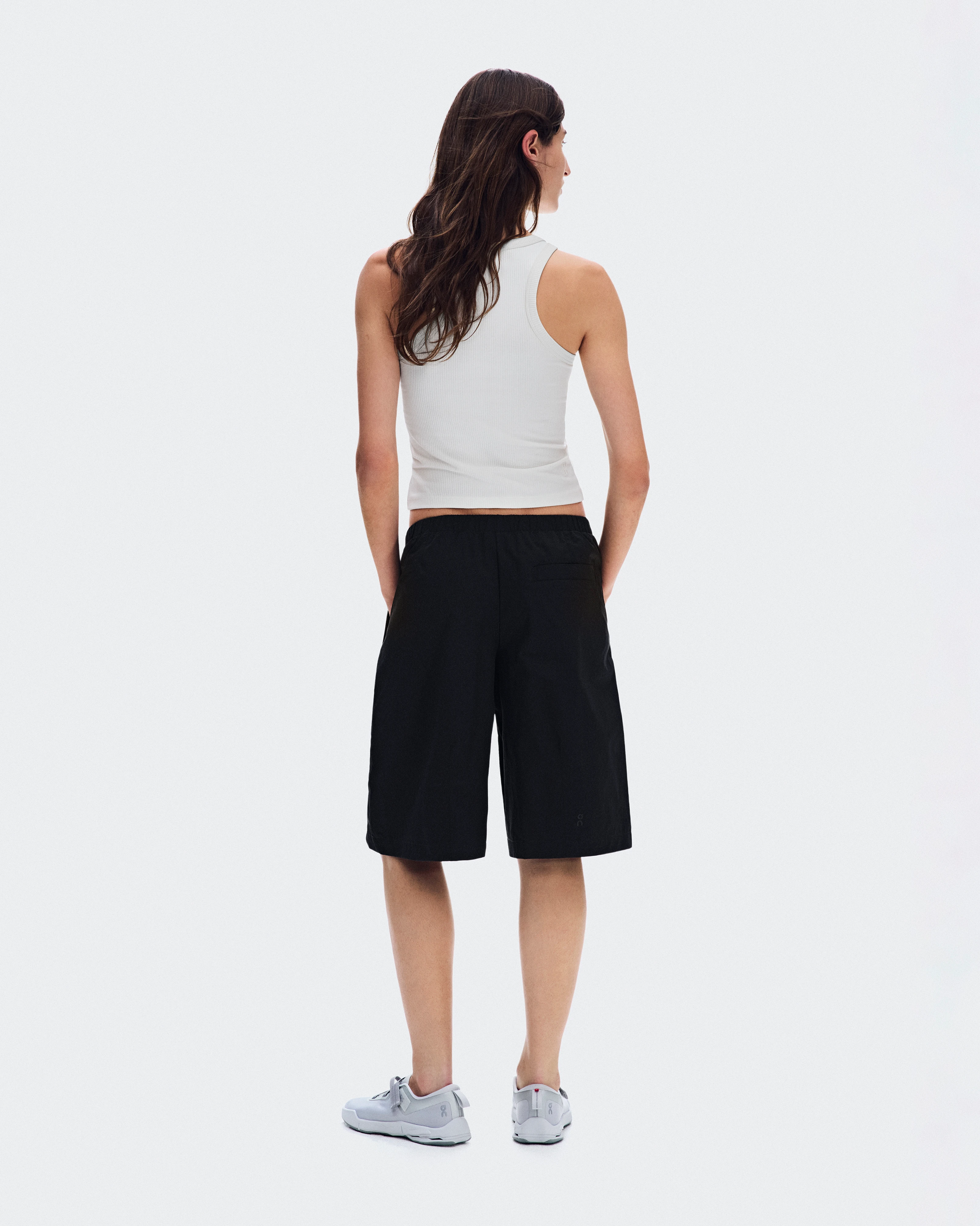 On Bermuda Shorts Black Women Shorts
