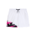Court Shorts in White/Black