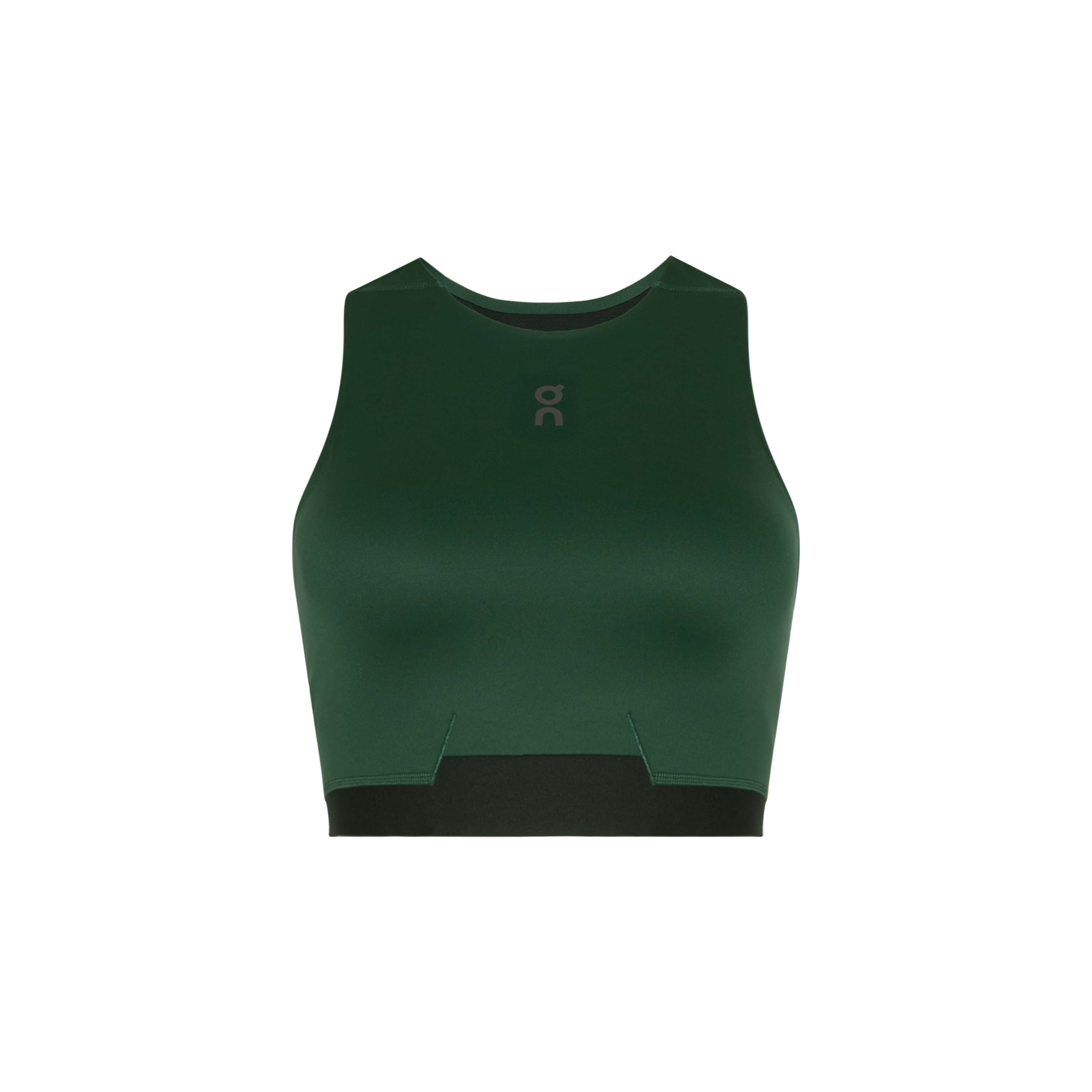 Train 2-in-1 Crop Shirt in Obsidian