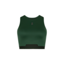 Train 2-in-1 Crop Shirt in Obsidian