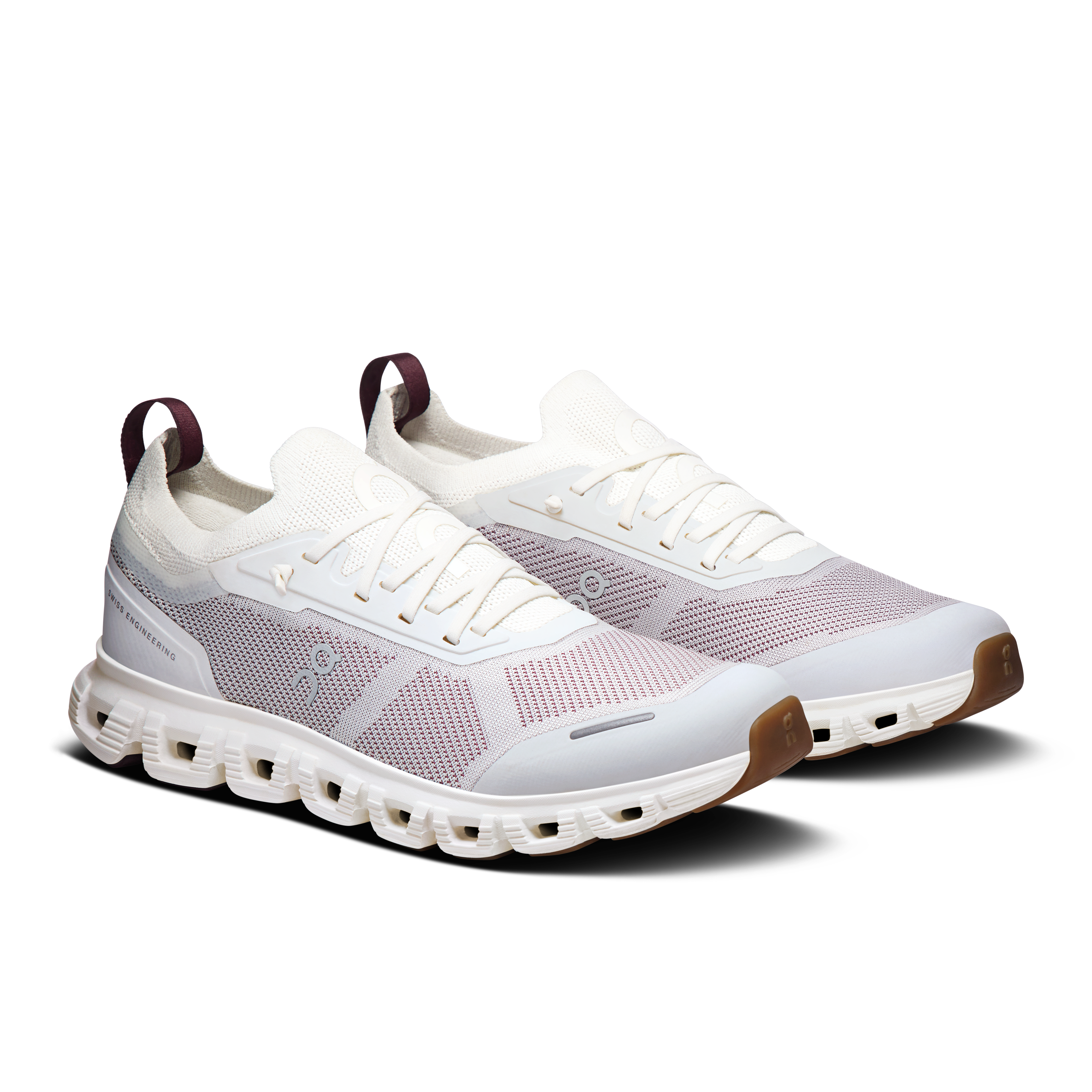On Cloud 6 Versa Ice & Maroon Women Active life Shoes