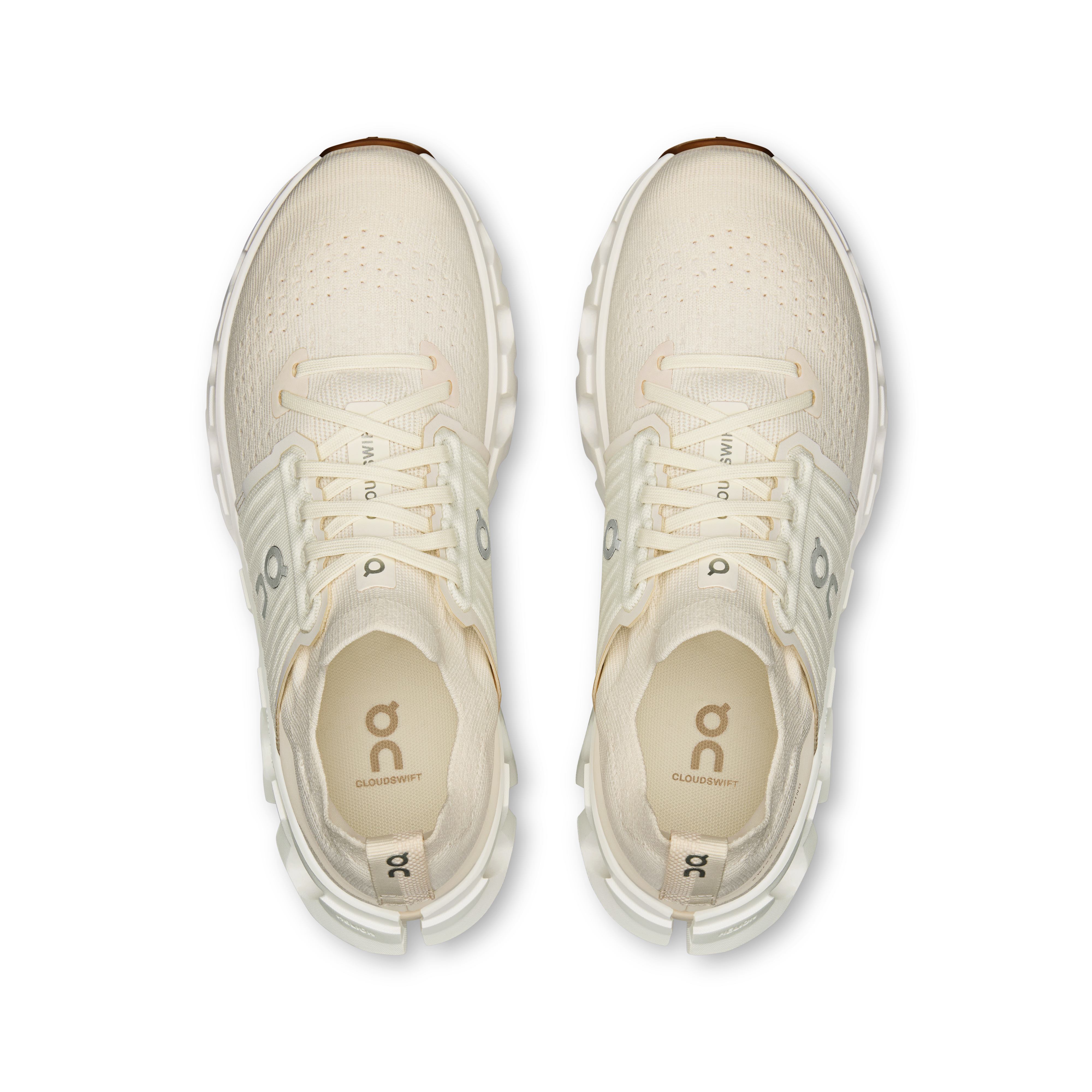 On Cloudswift 4 Ivory & Dew Damen Strassenlauf Schuhe