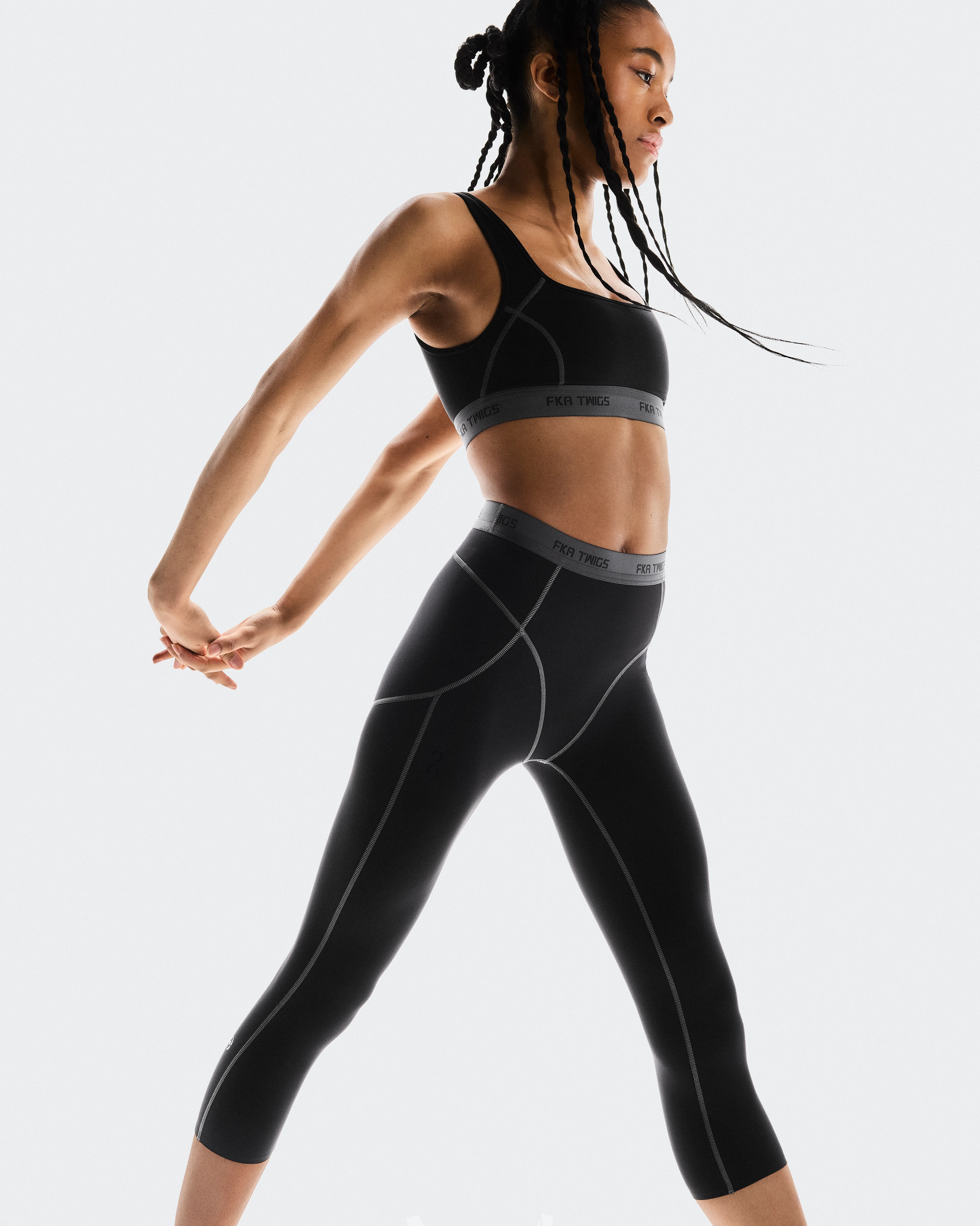 On STUDIO TIGHTS FKA Black Damen Tights & Leggings