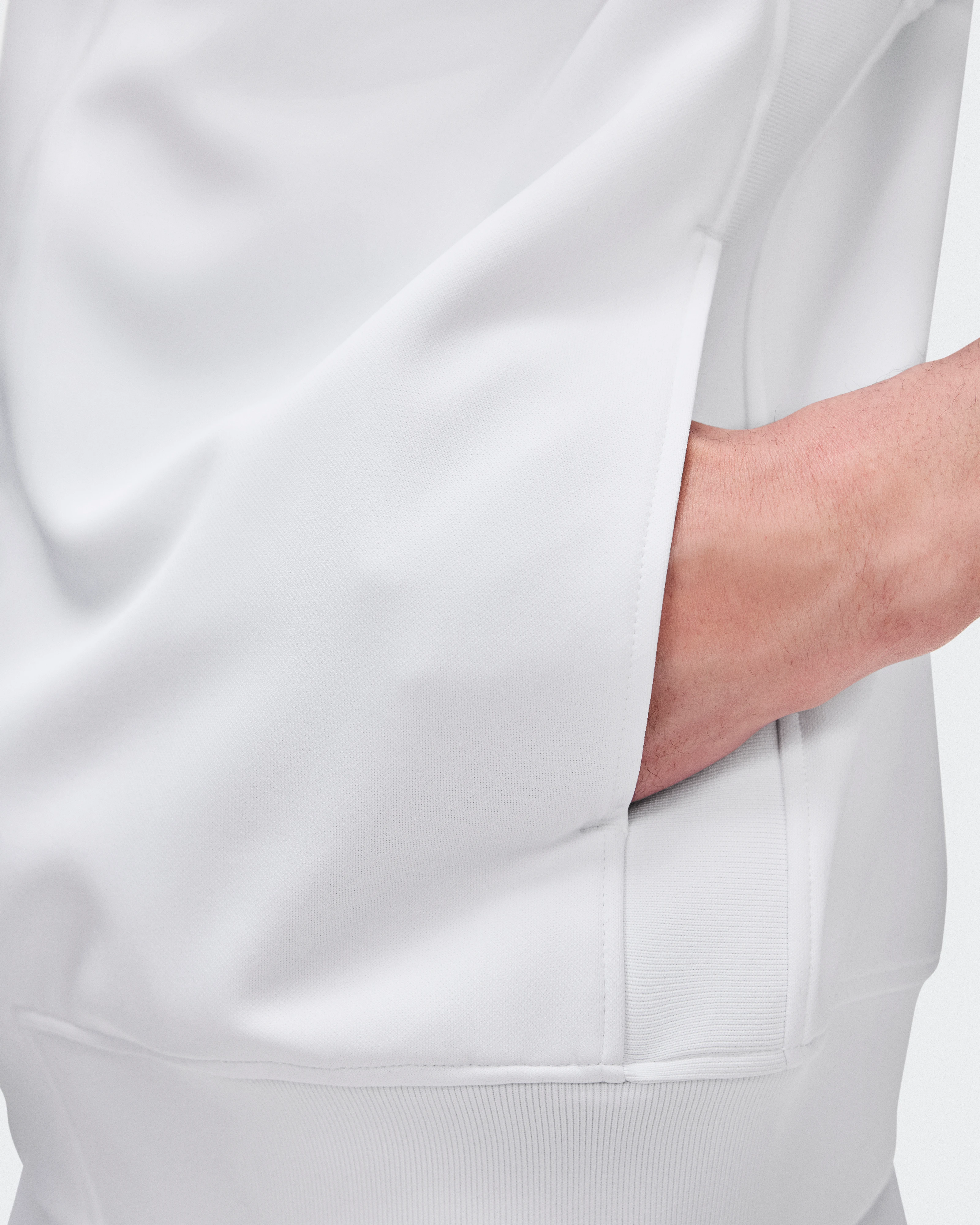On Courtside Full Zip LDN White Men