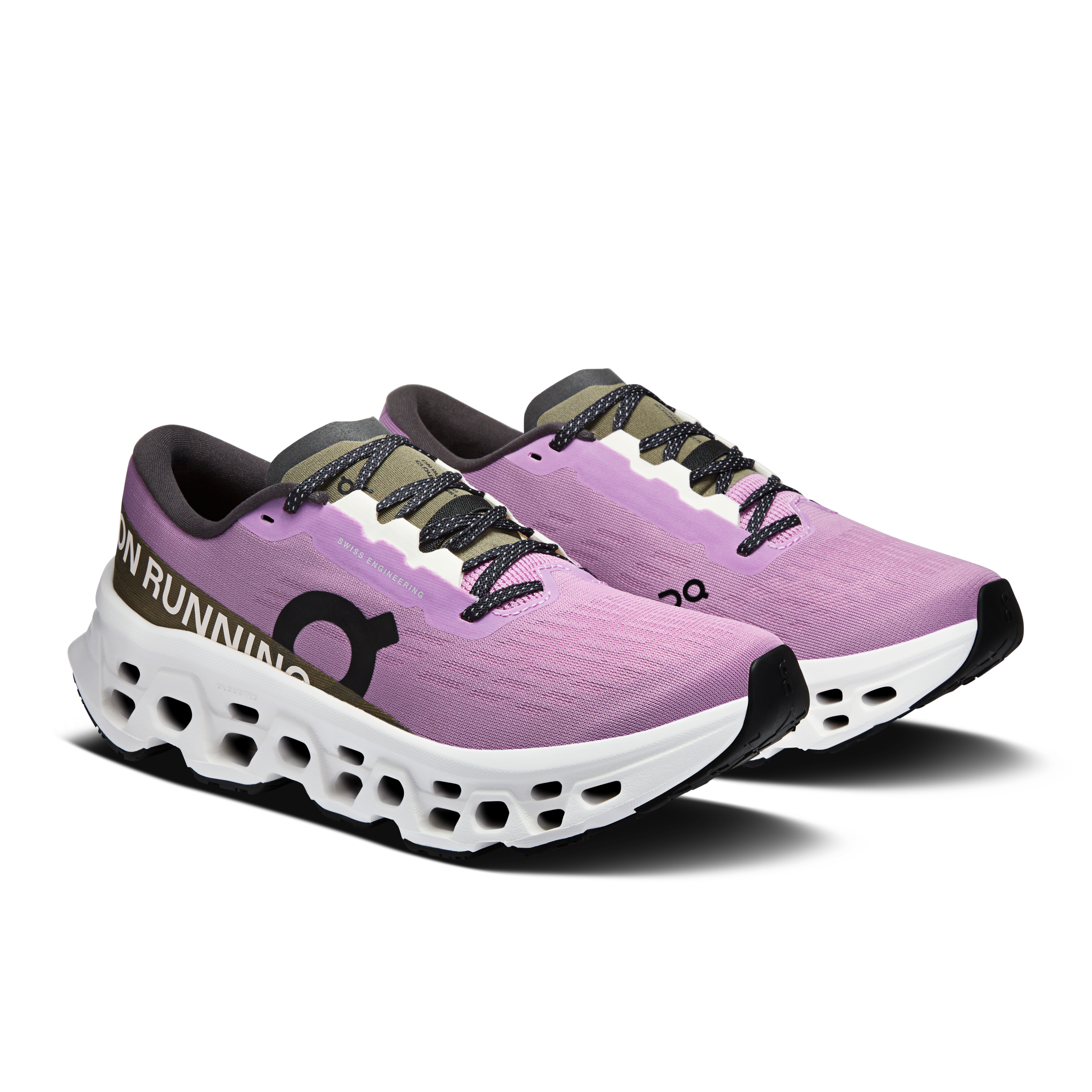 On Cloudmonster 3 Sakura & Ivory Femme Running sur route Chaussures