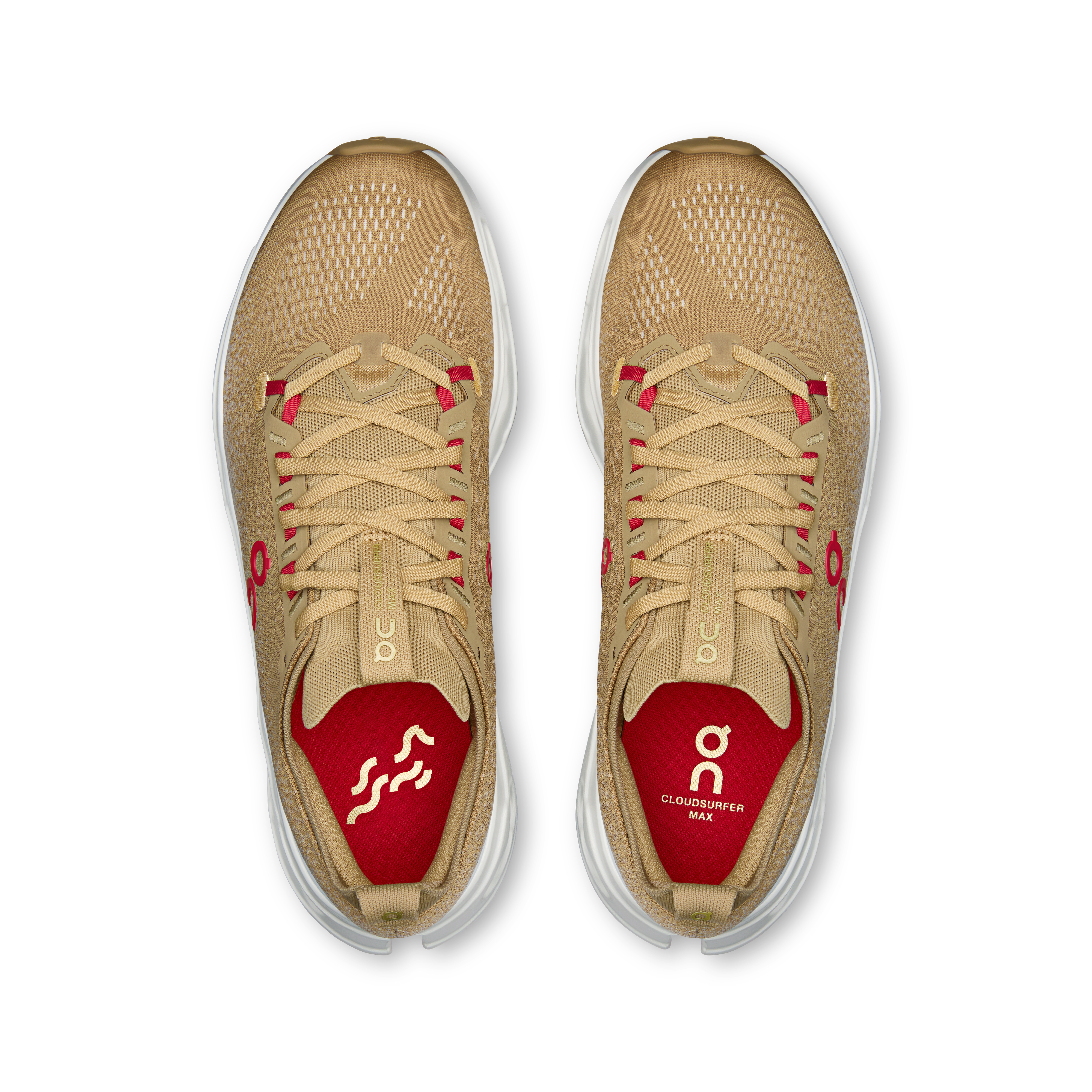 On Cloudsurfer Max Year of the Horse Chai & Ivory Men Road running Shoes