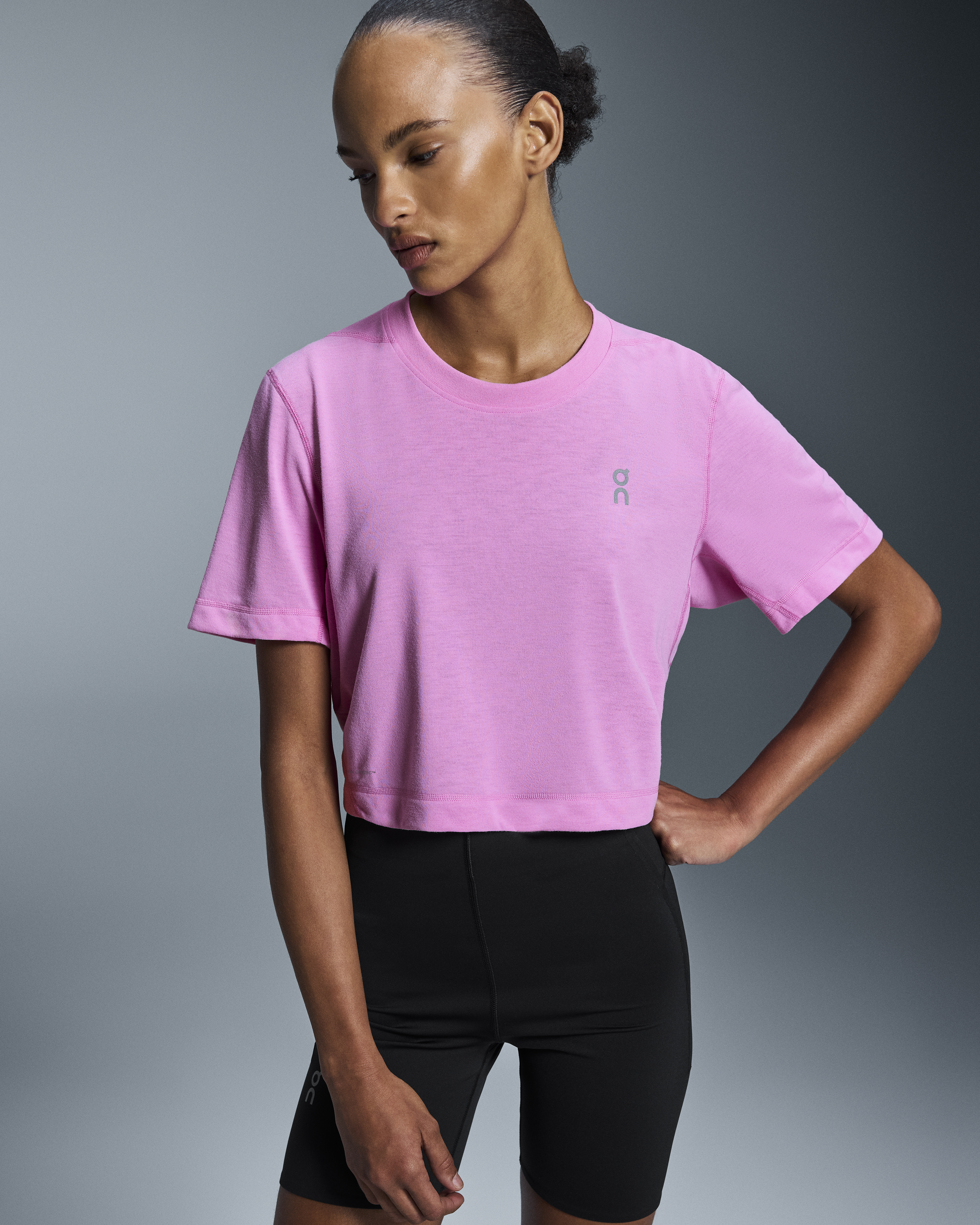 Women's Train-T Crop | Pink | On Greece