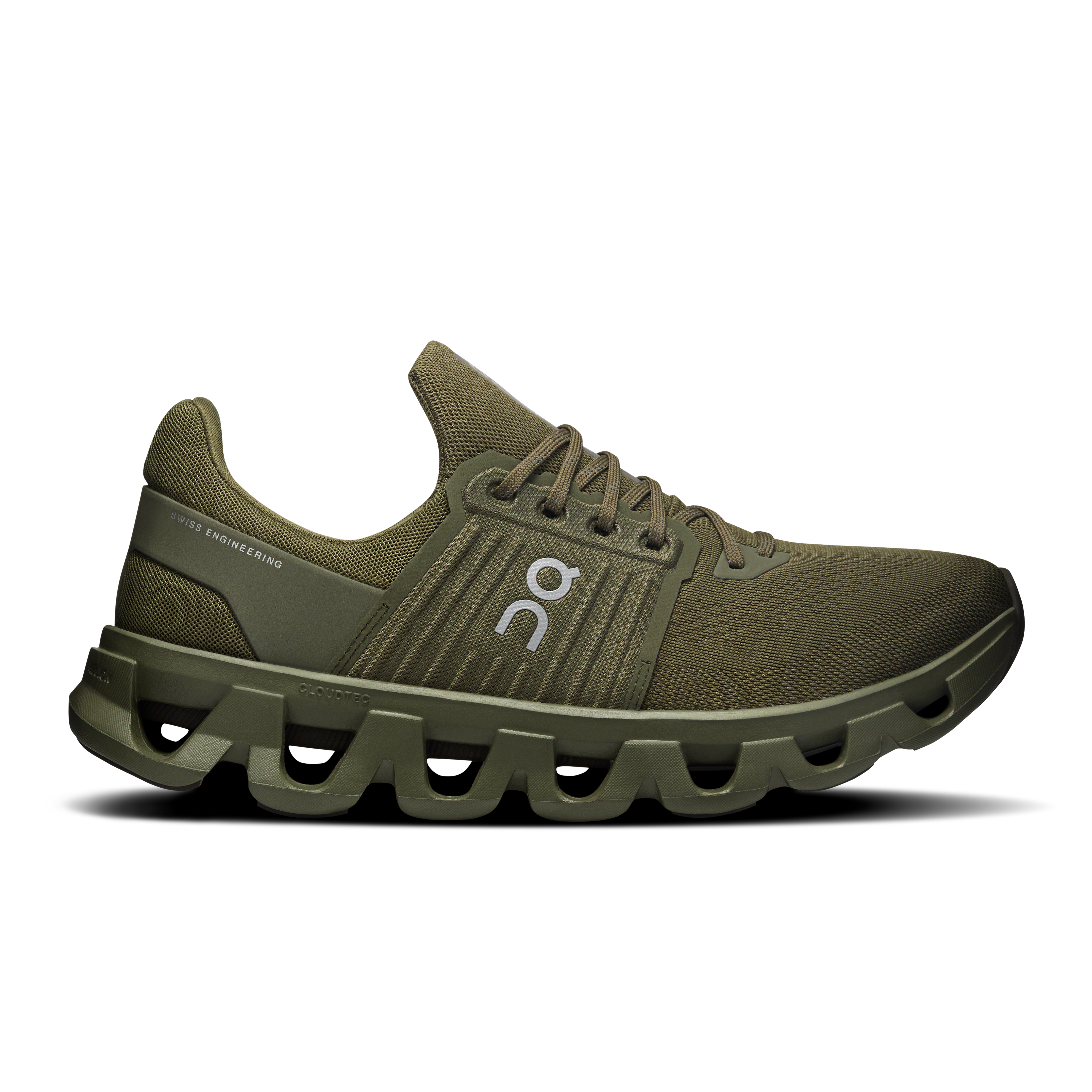 On Cloudswift 4 AD Green Brown Men Men – All-day, city life, water-repellent Shoes