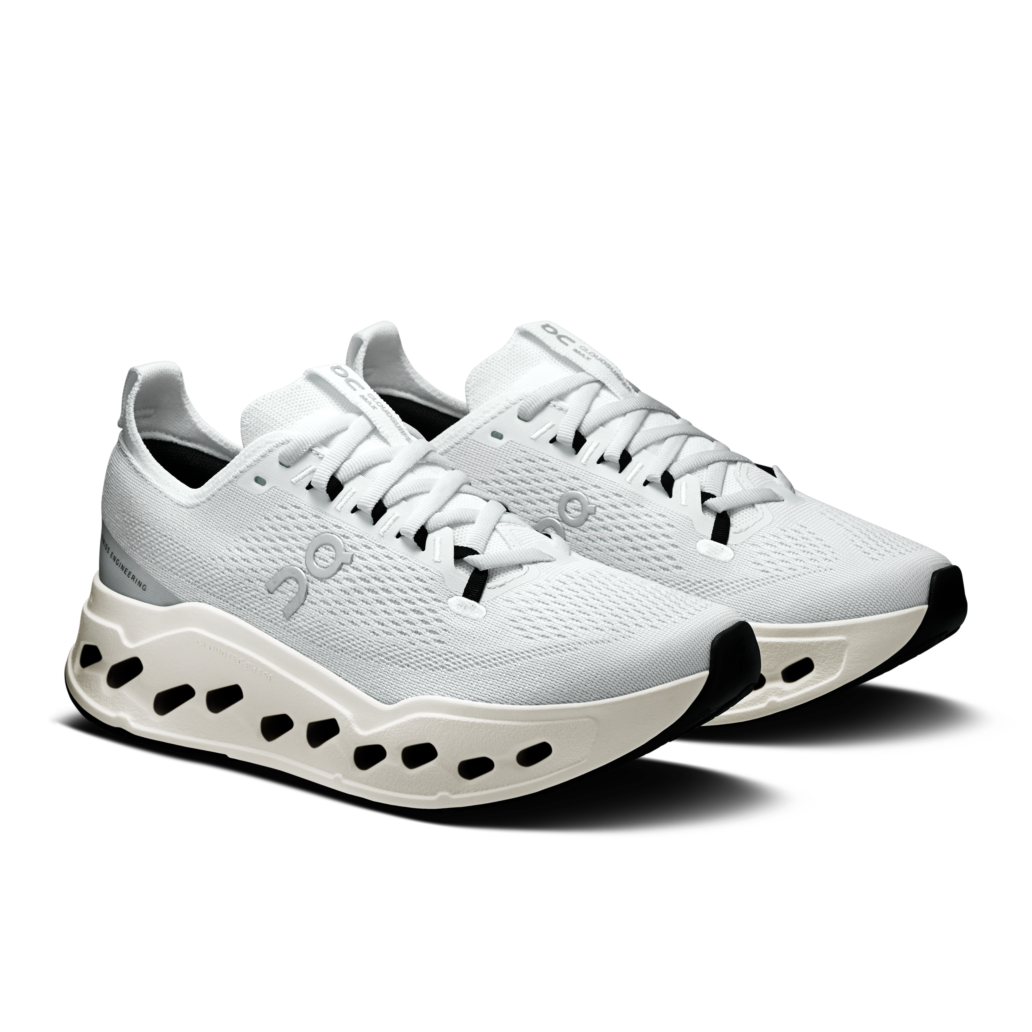 On Cloudsurfer Max White & White Women Road running Shoes